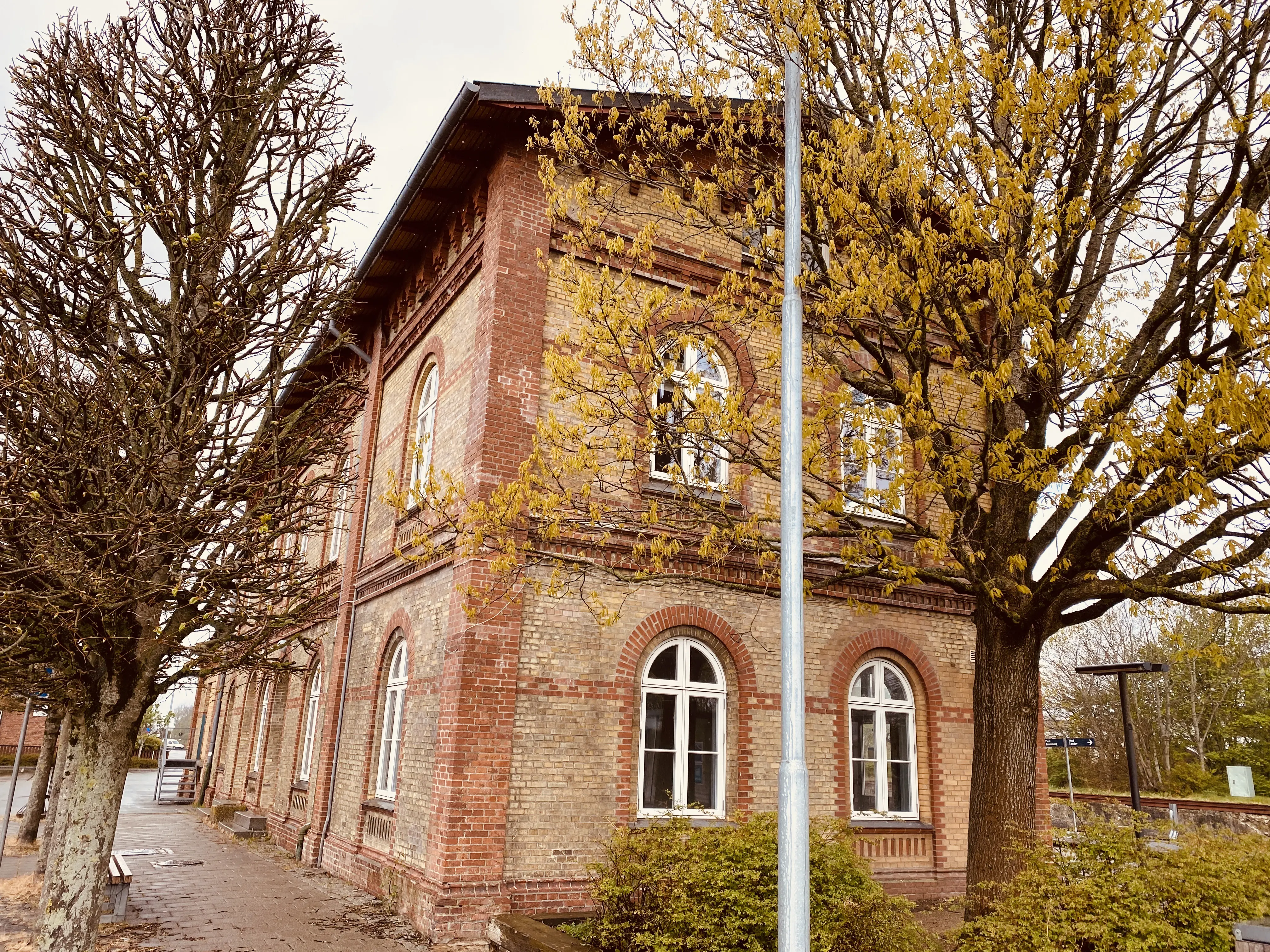 Billede af Skærbæk Station. Billede af Skærbæk Station.