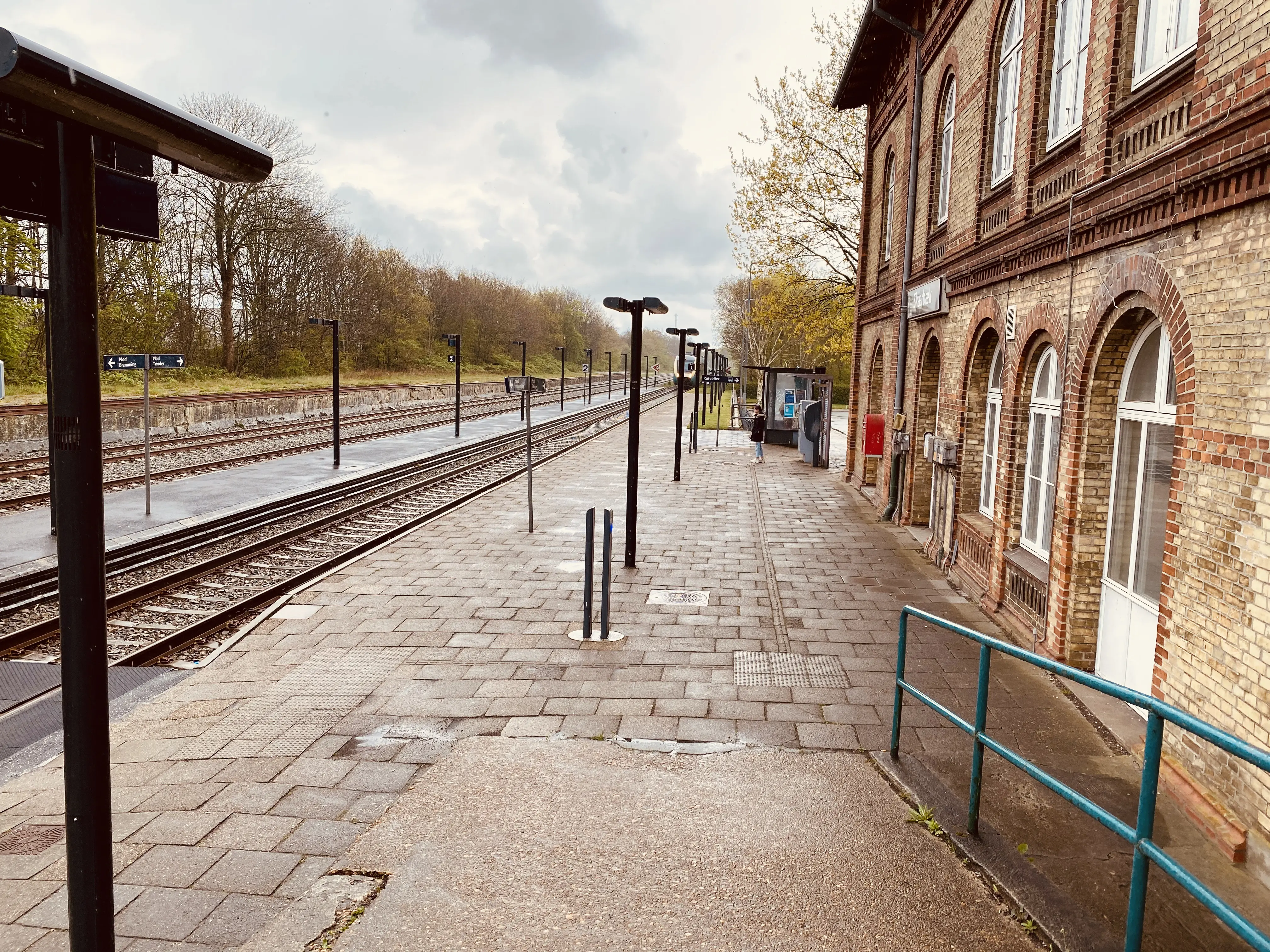 Billede af Skærbæk Station. Billede af Skærbæk Station.