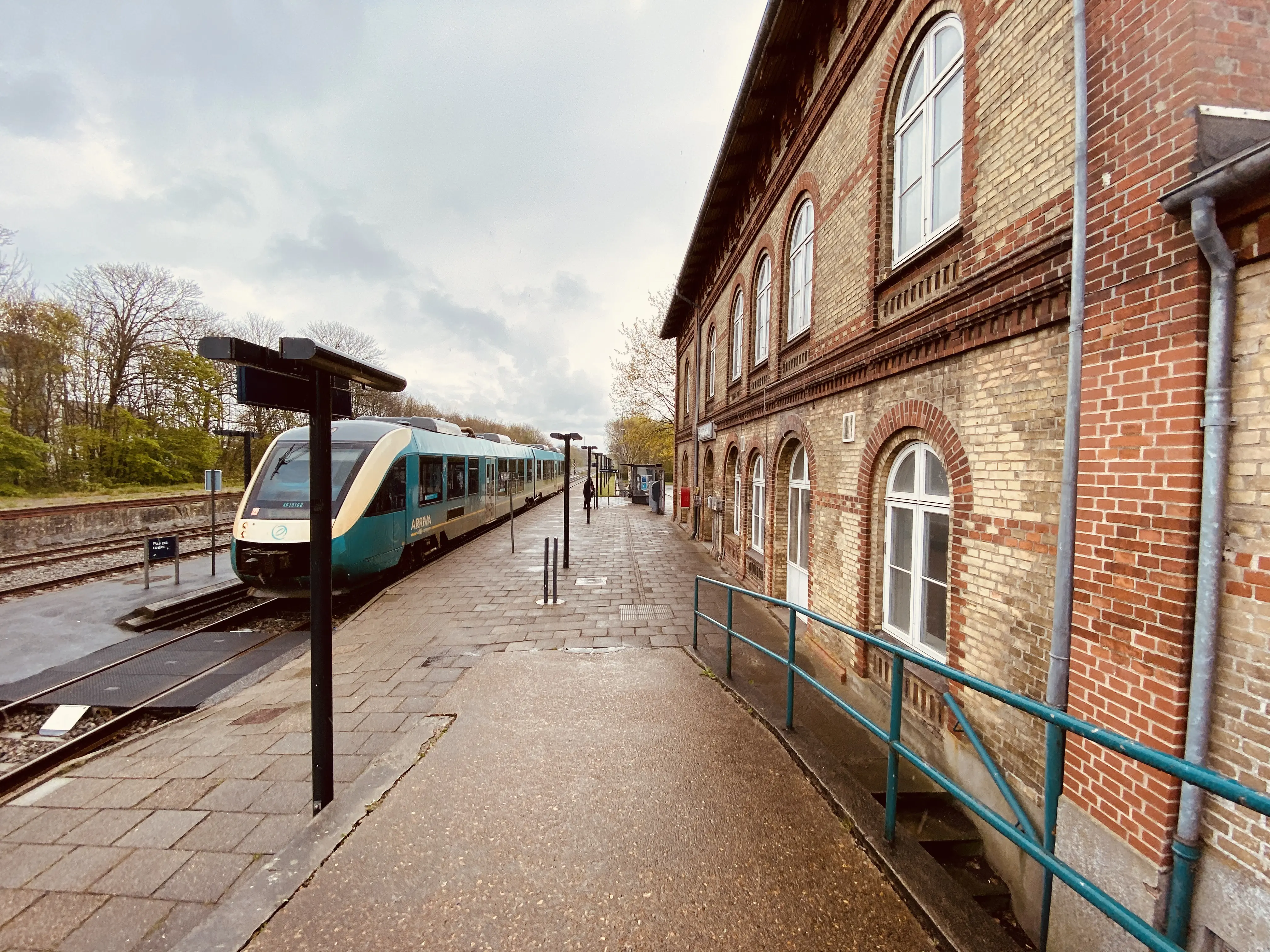 Billede af Skærbæk Station. Billede af Skærbæk Station.