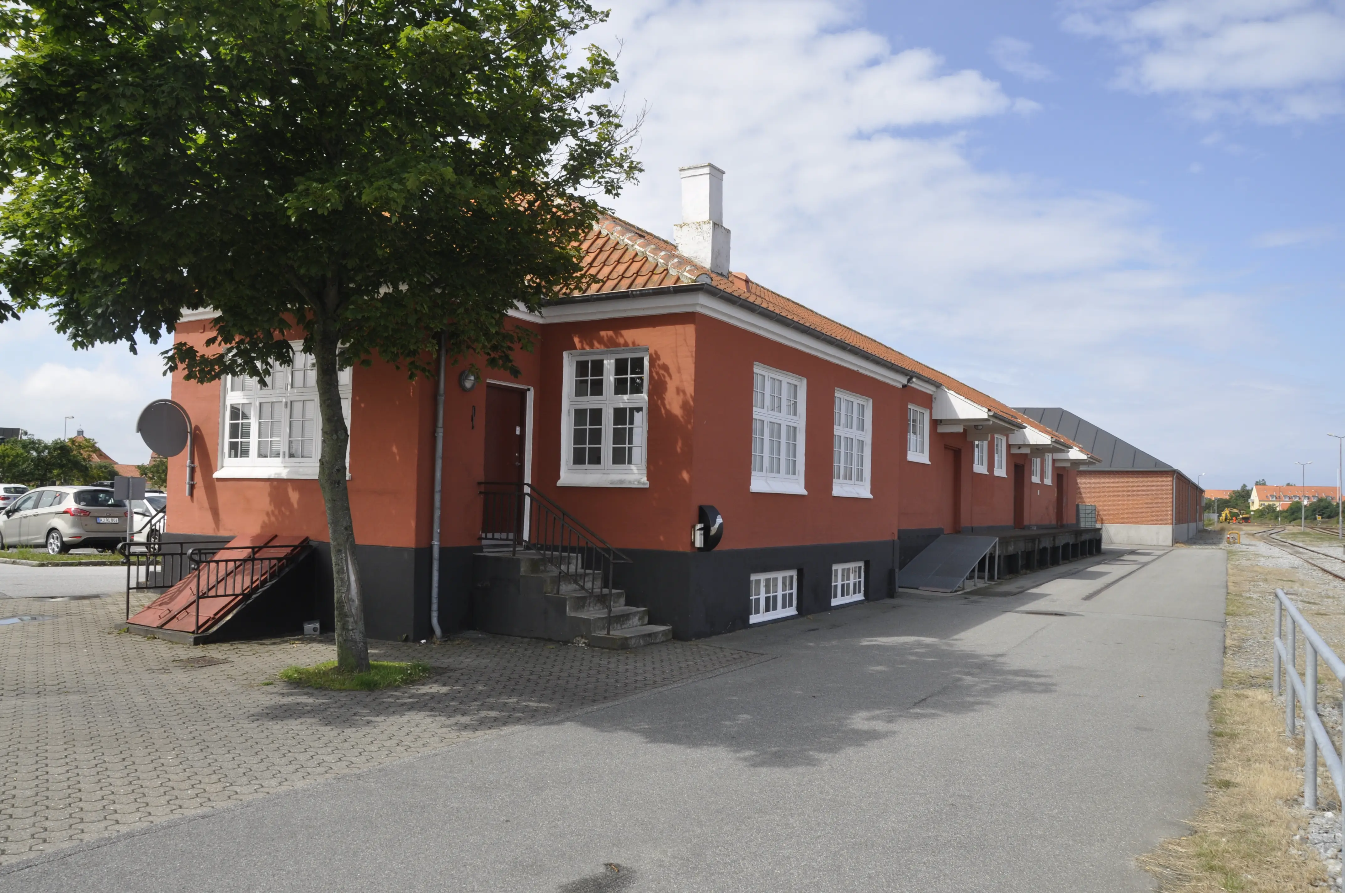Billede af Skagen Stations pakhus. Billede af Skagen Stations pakhus.