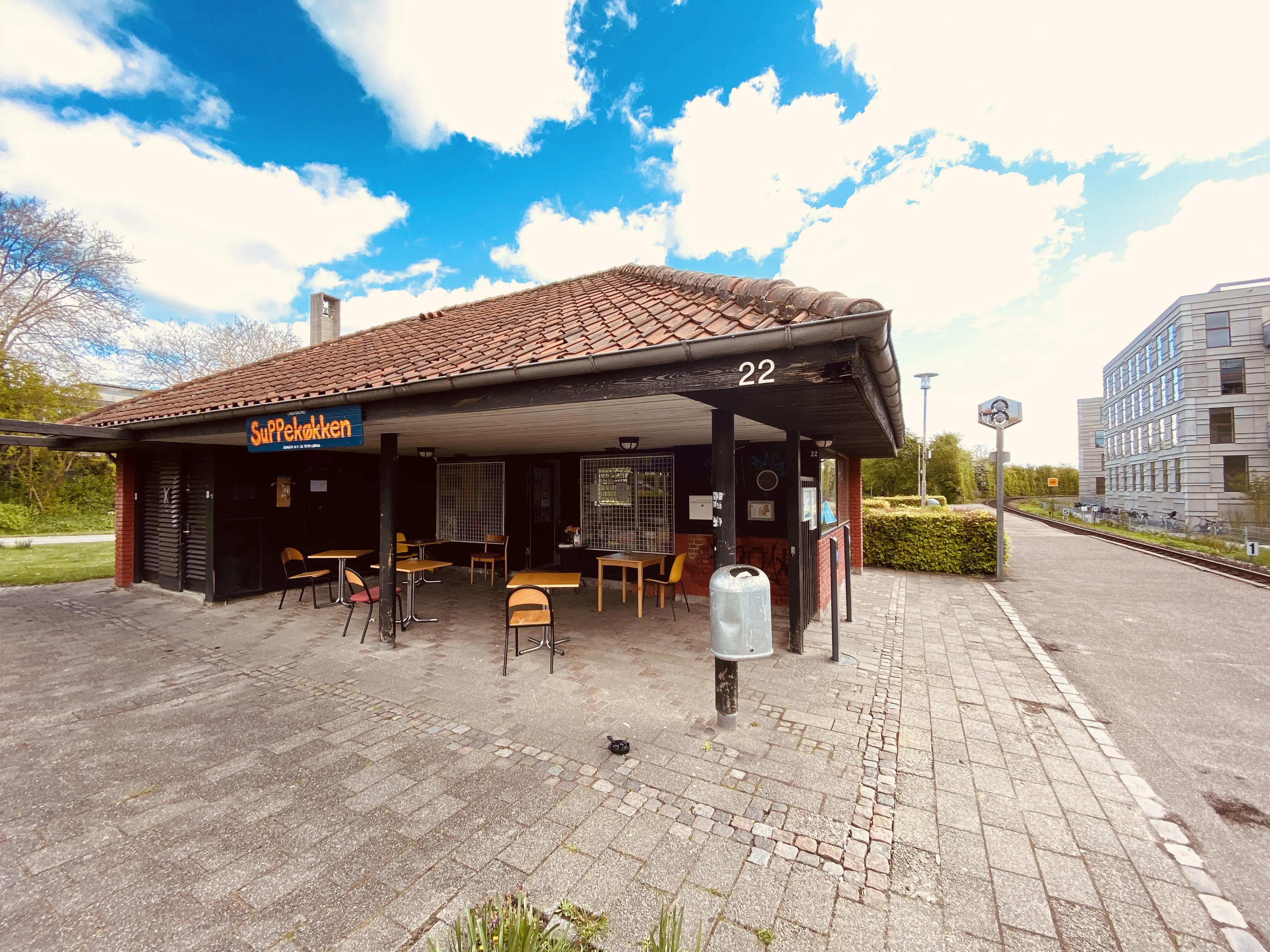 Billede af Lyngby Lokal Station.