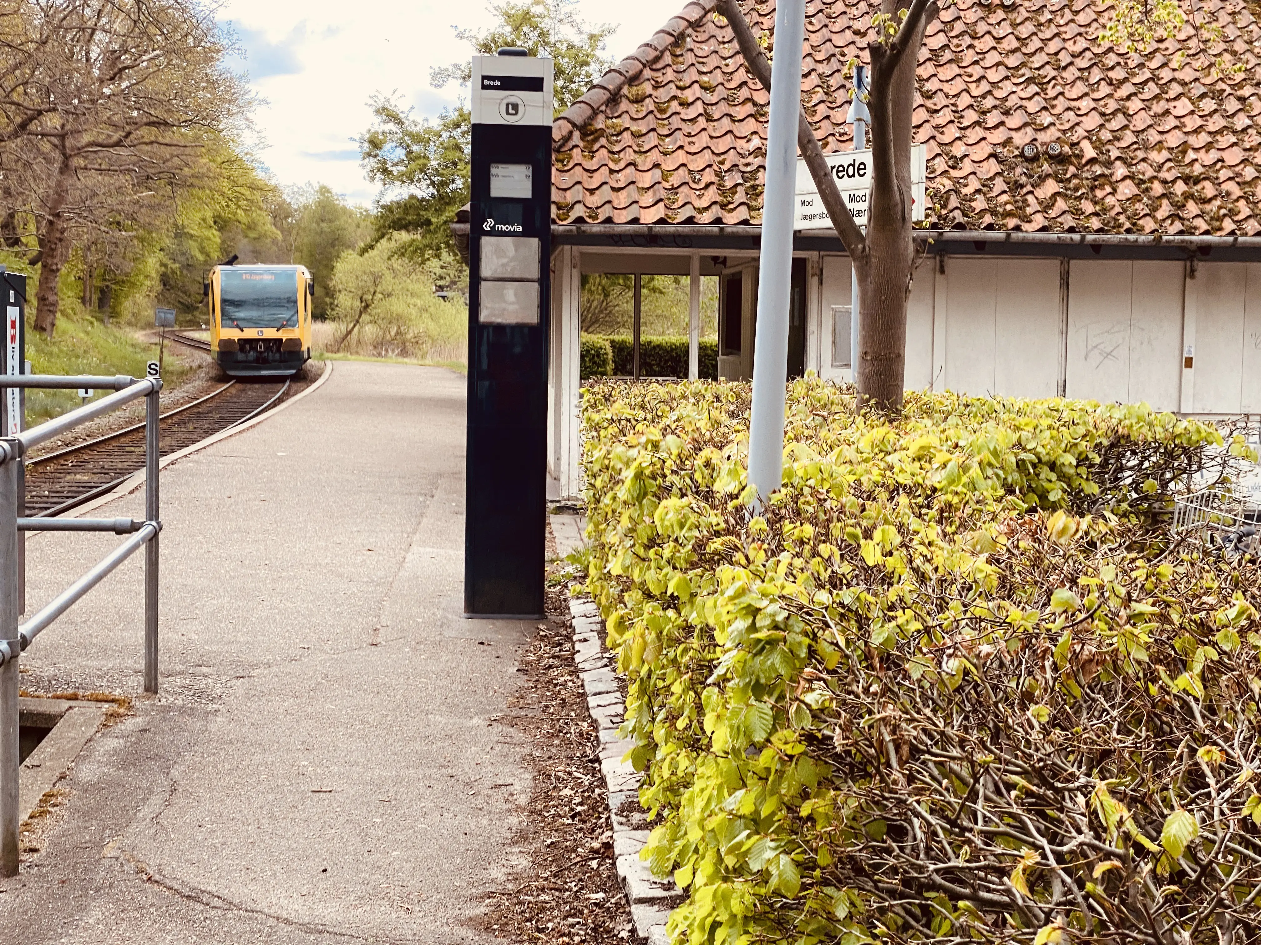 Billede af Brede Station.