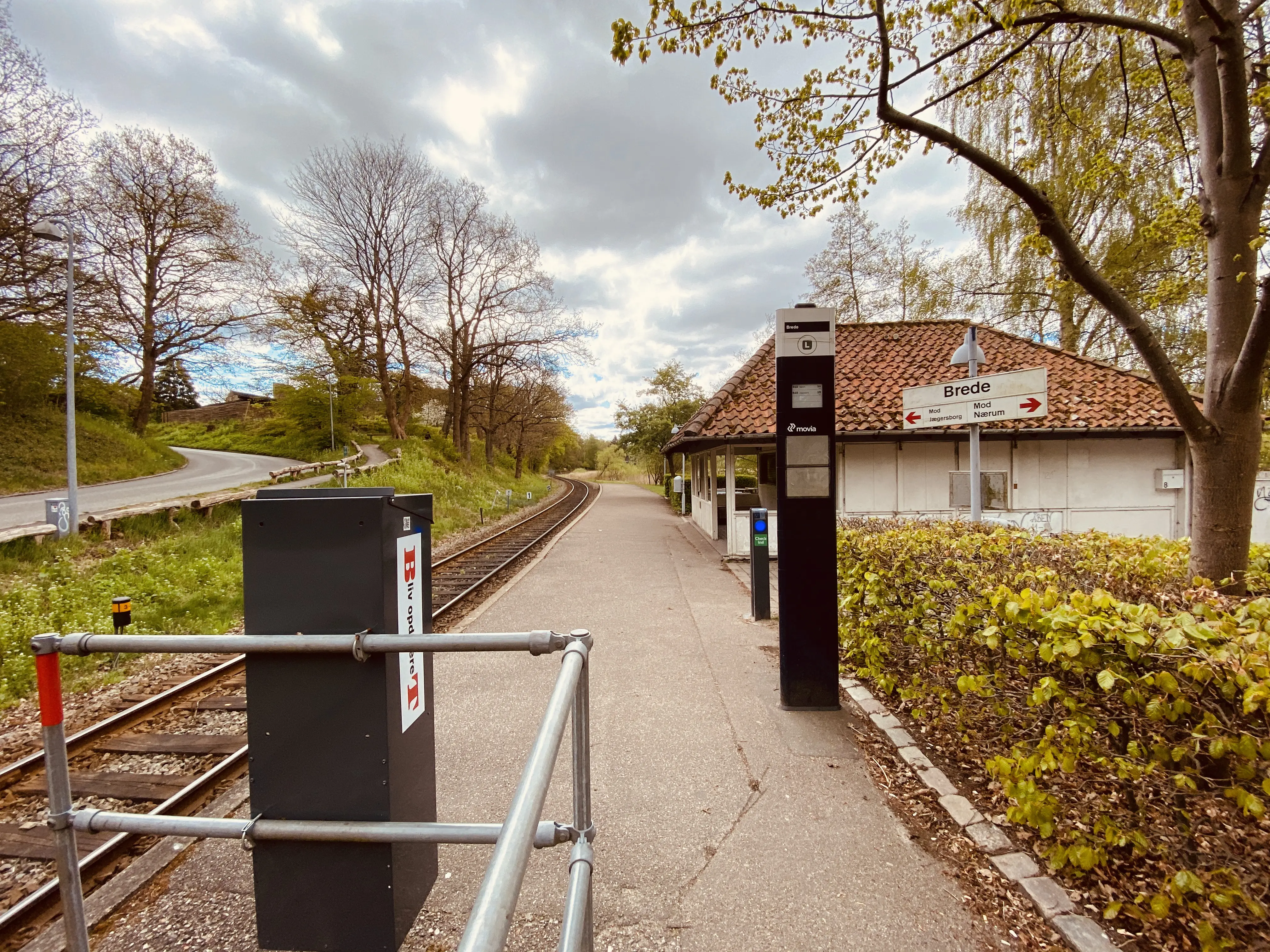 Billede af Brede Station.