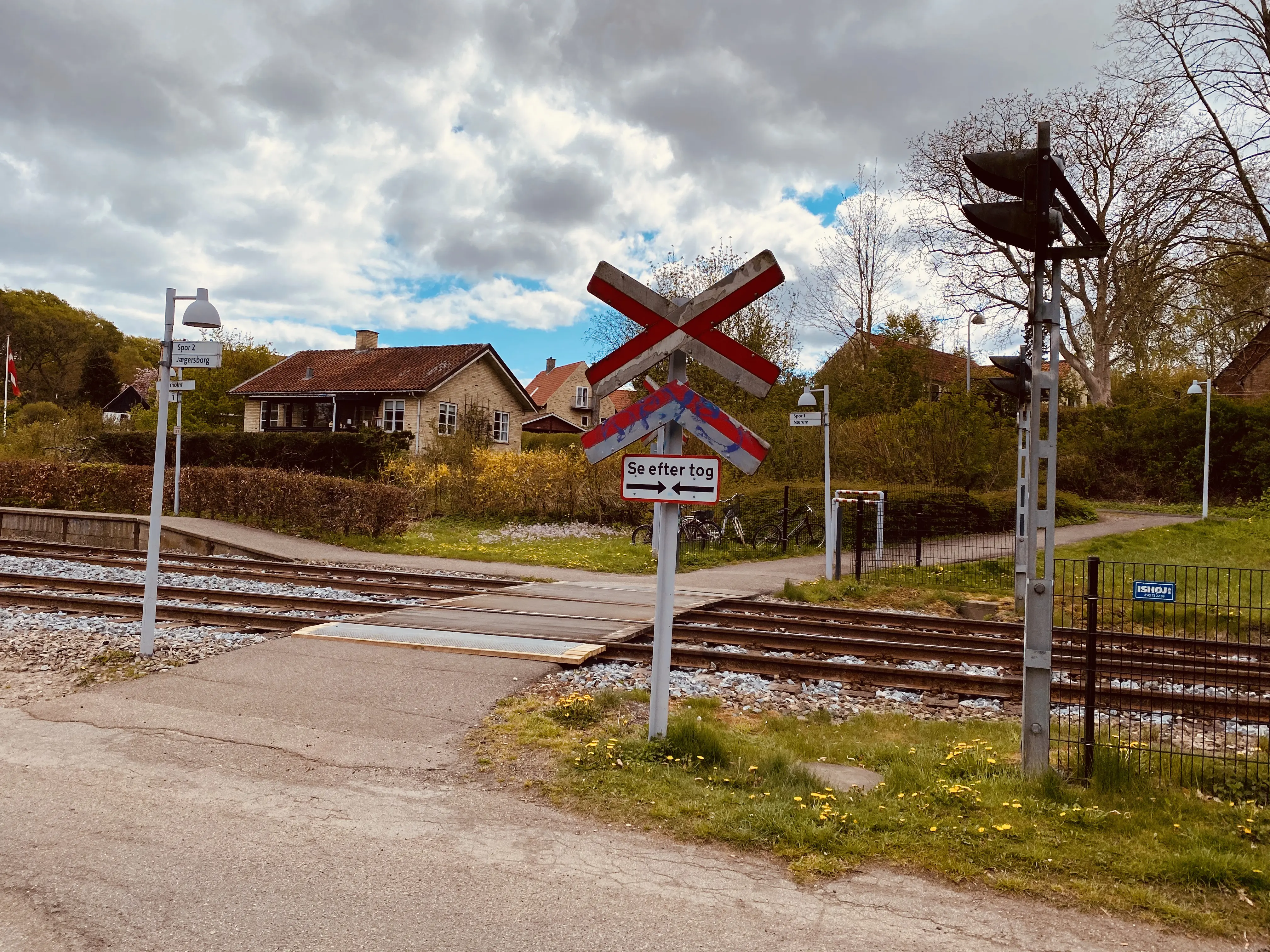 Billede af Ørholm Holdeplads.