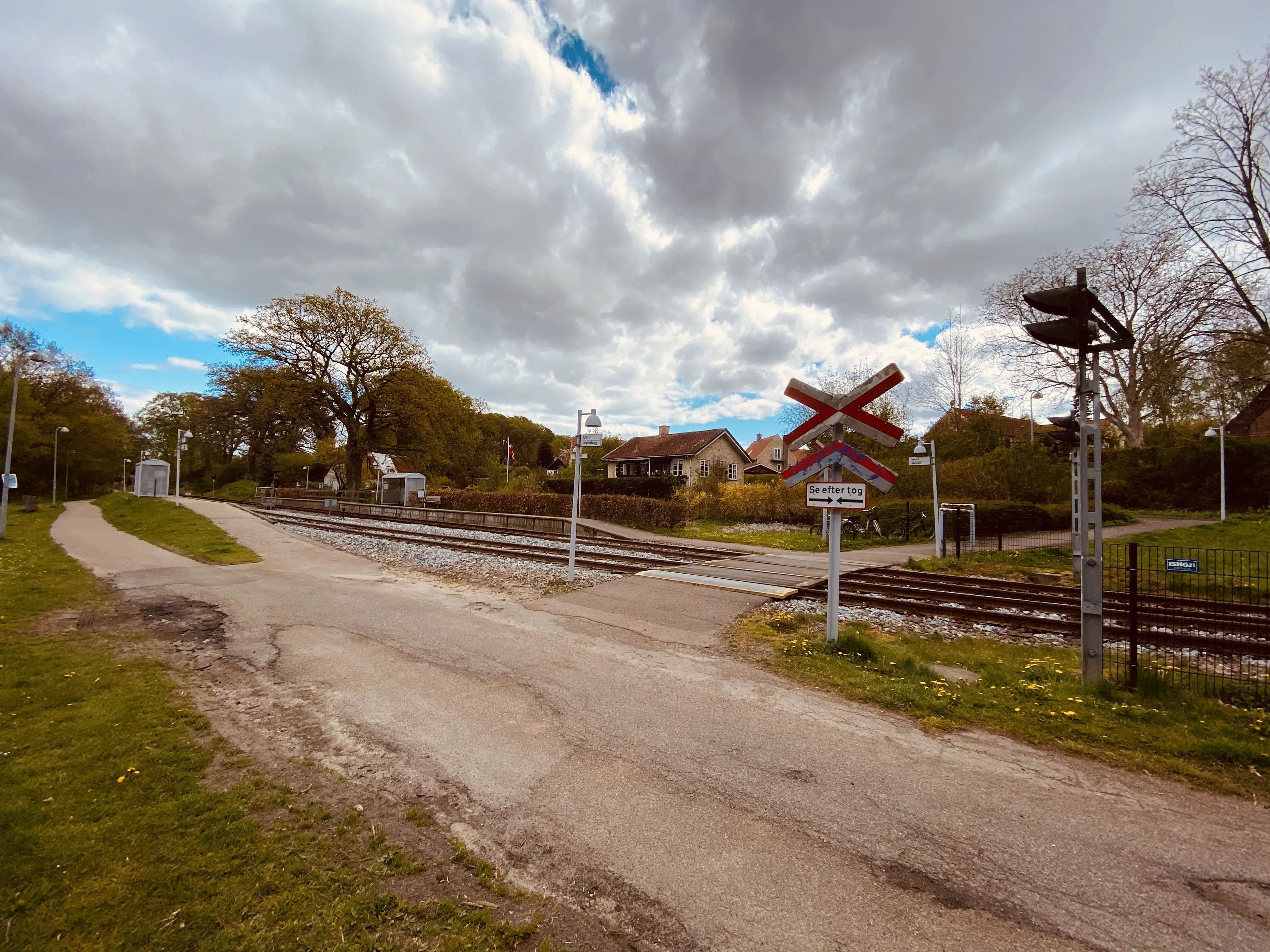 Billede af Ørholm Holdeplads.