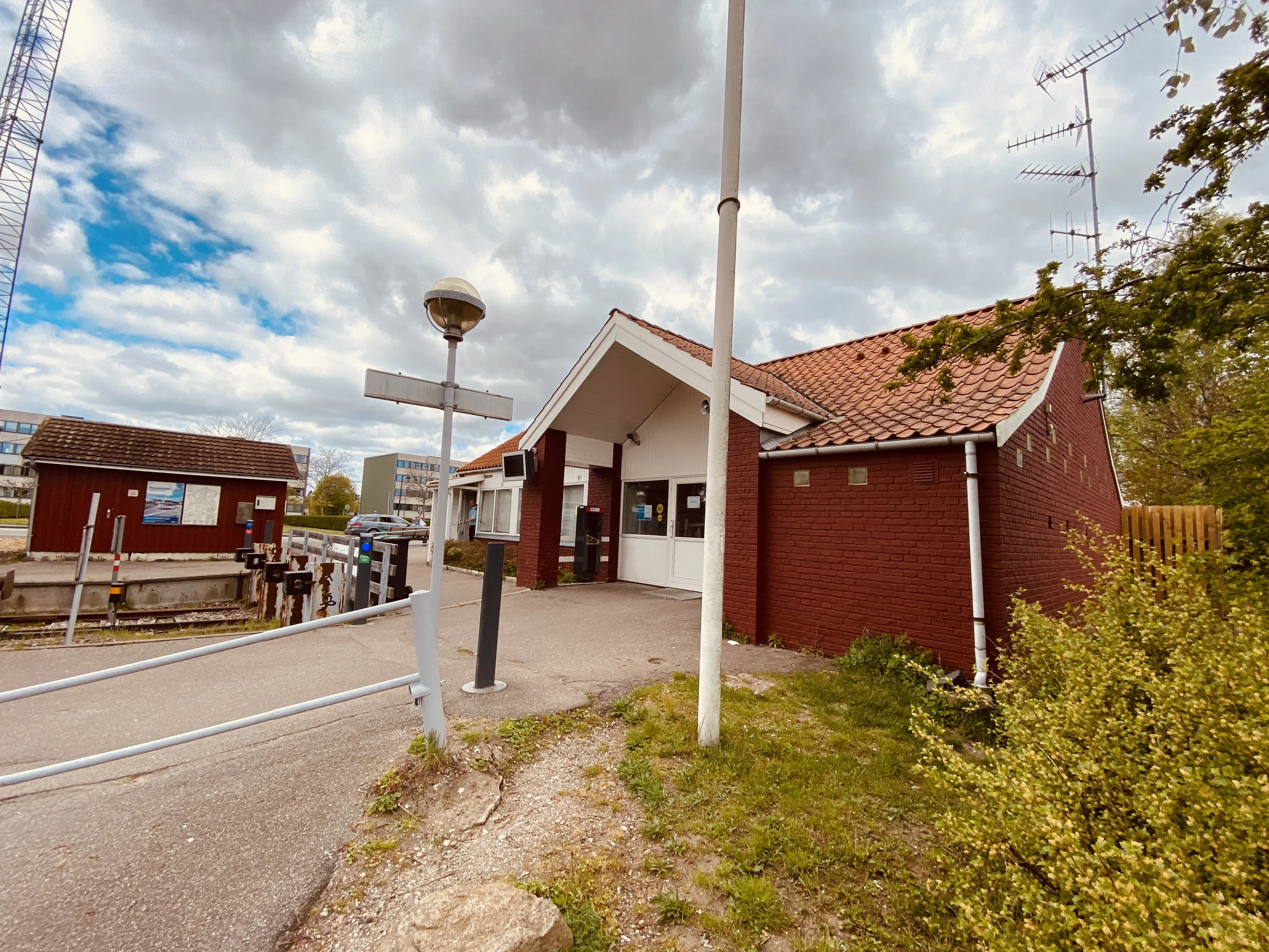 Billede af Nærum Station.
