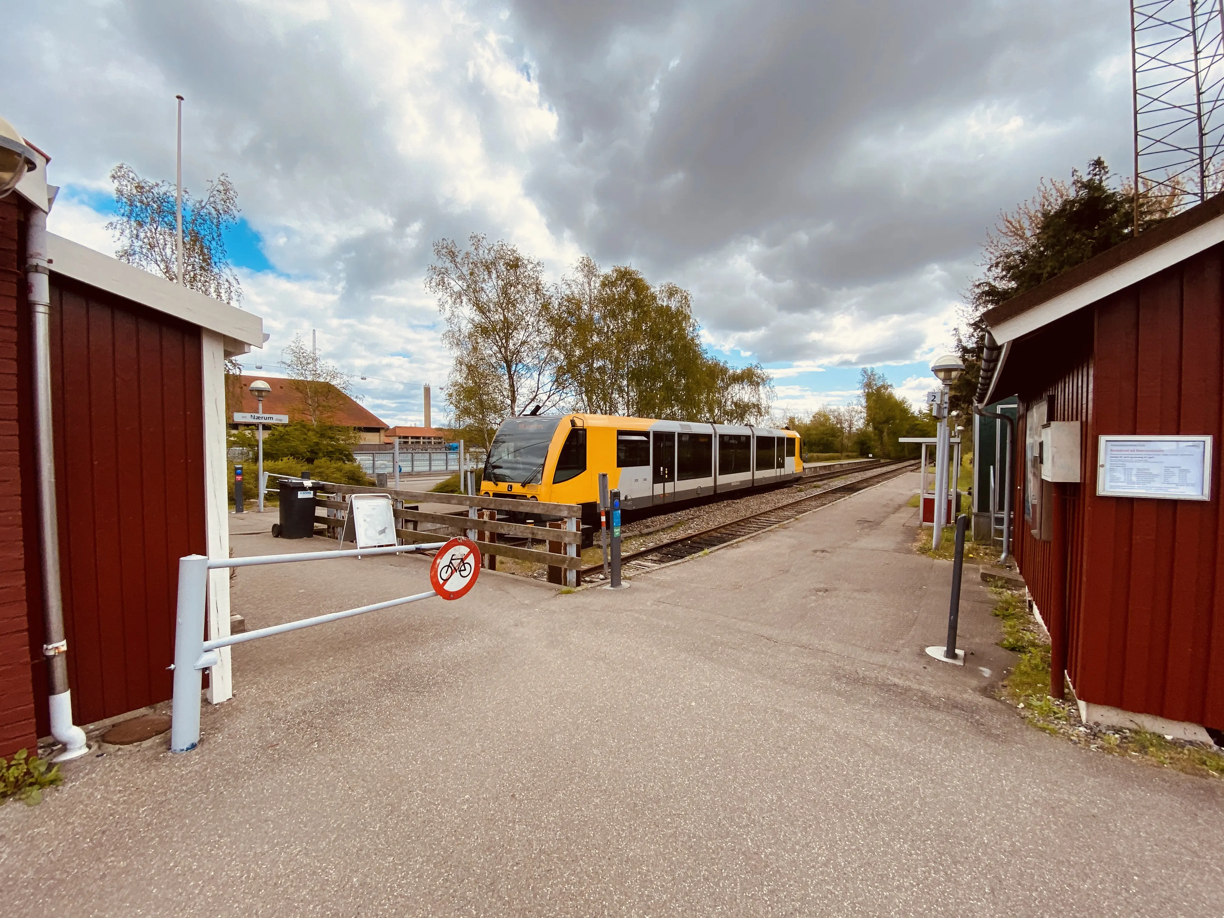 Billede af Nærum Station. Billede af Nærum Station.