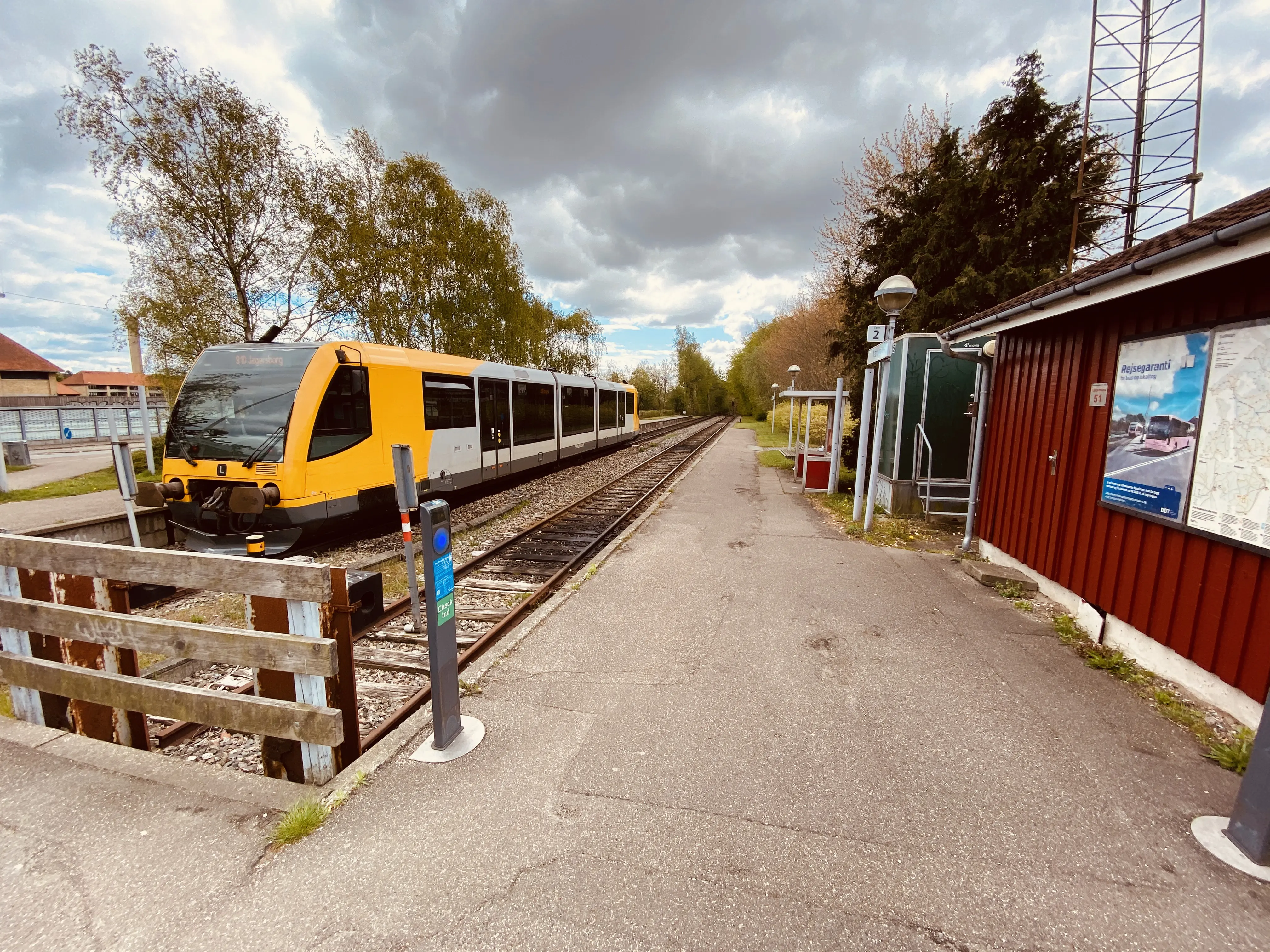 Billede af Nærum Station. Billede af Nærum Station.