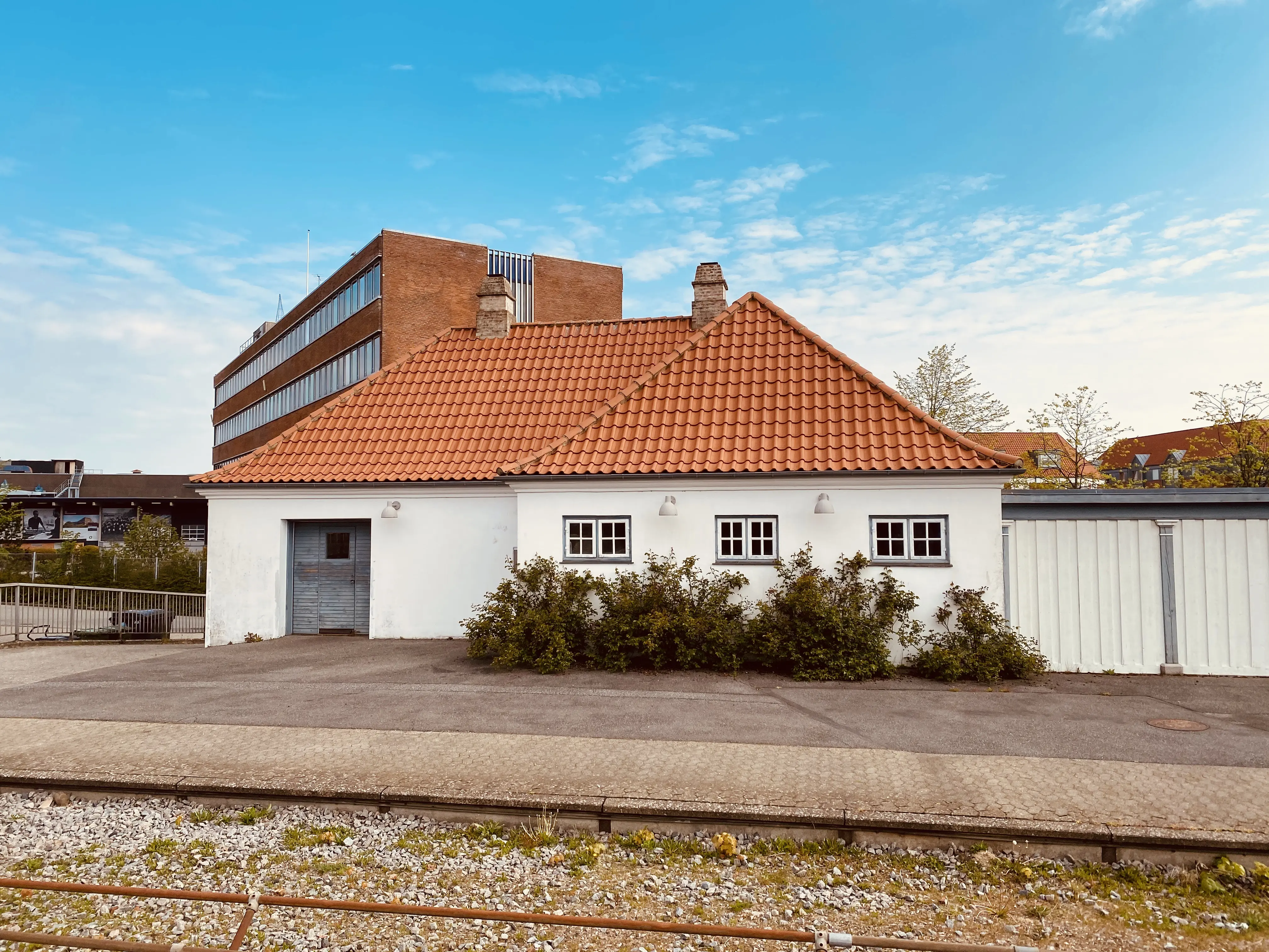 Billede af Vejen Stations pakhus. Billede af Vejen Stations pakhus.