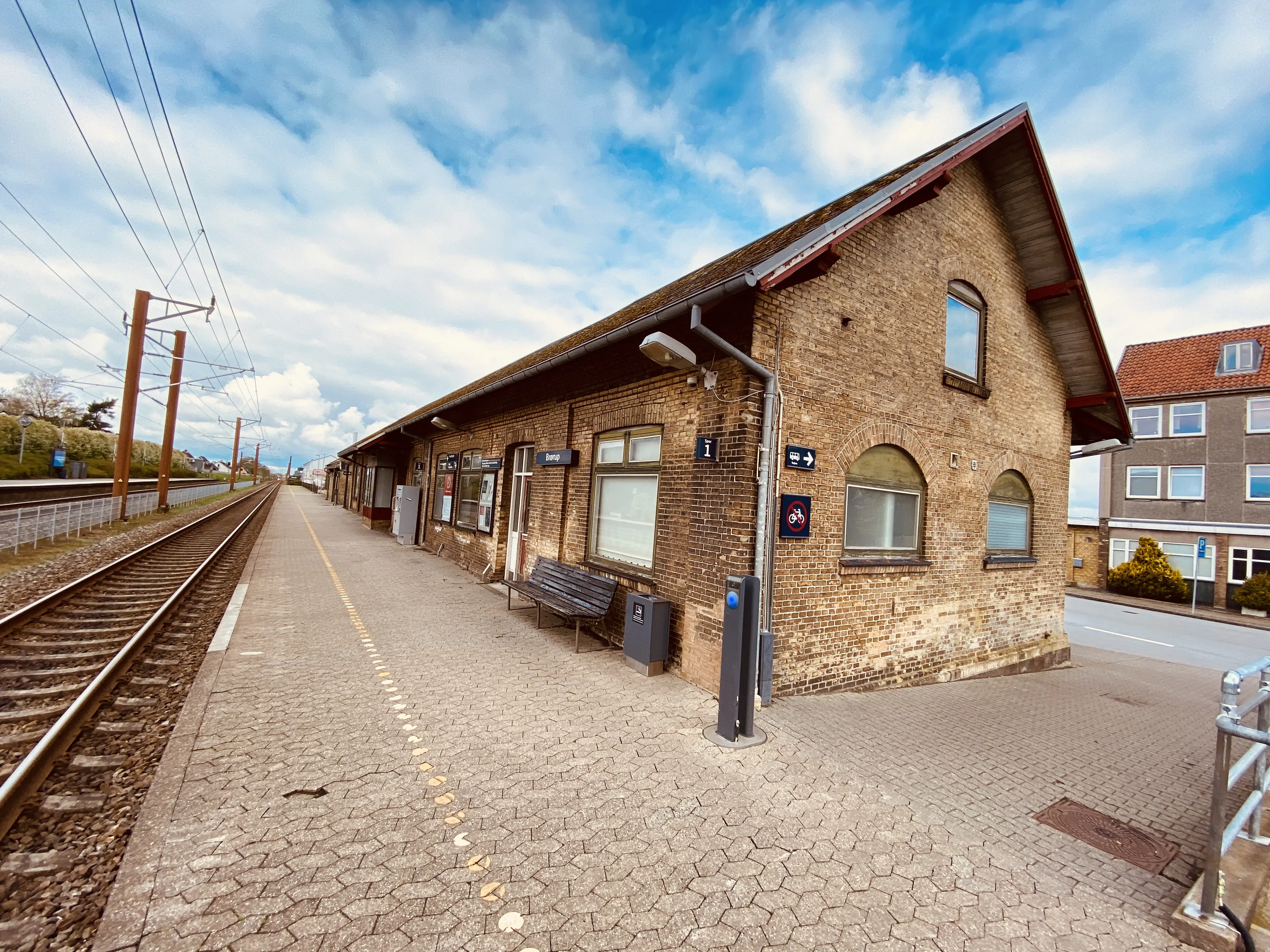 Billede af Brørup Station. Billede af Brørup Station.