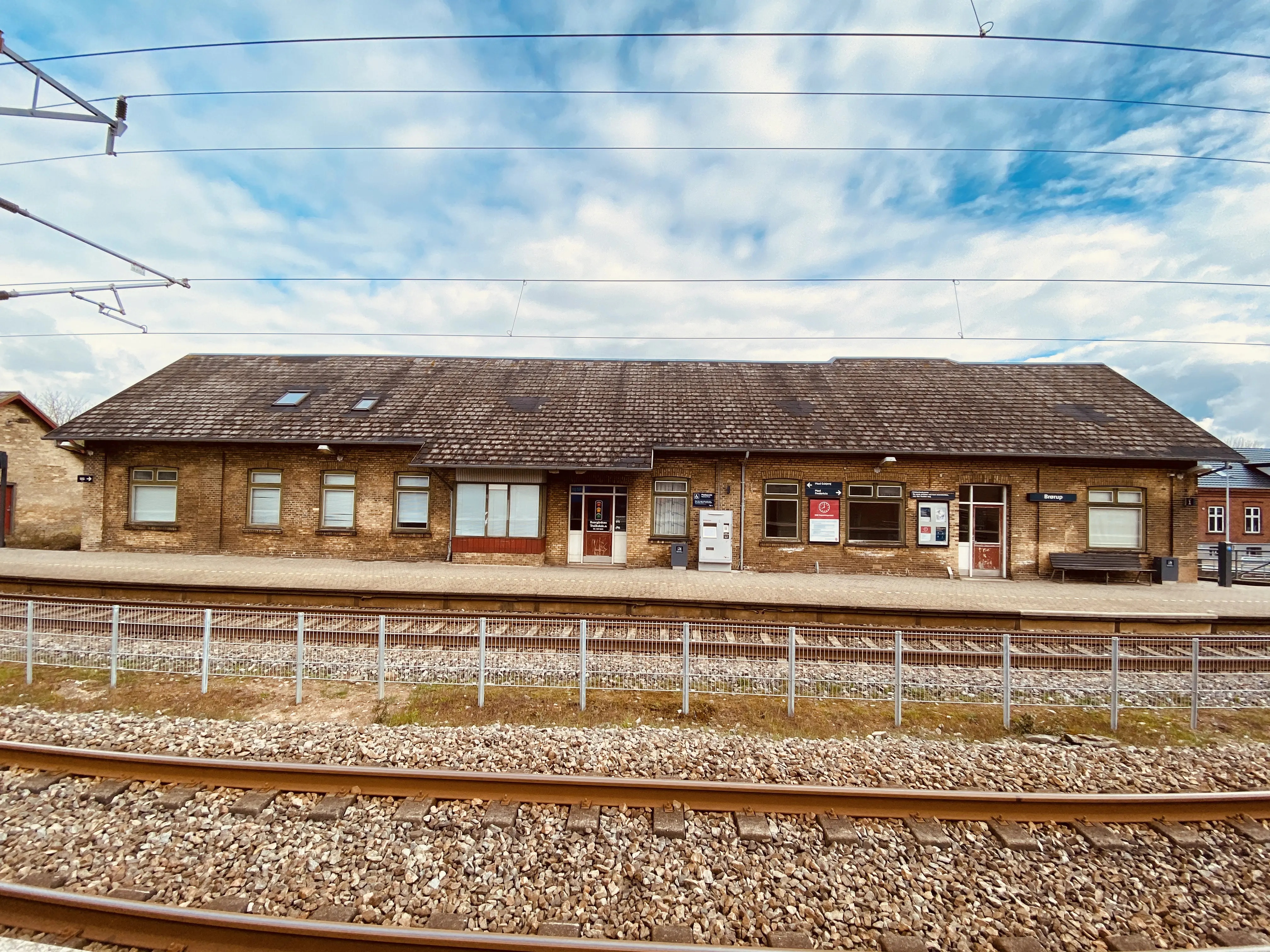 Billede af Brørup Station. Billede af Brørup Station.