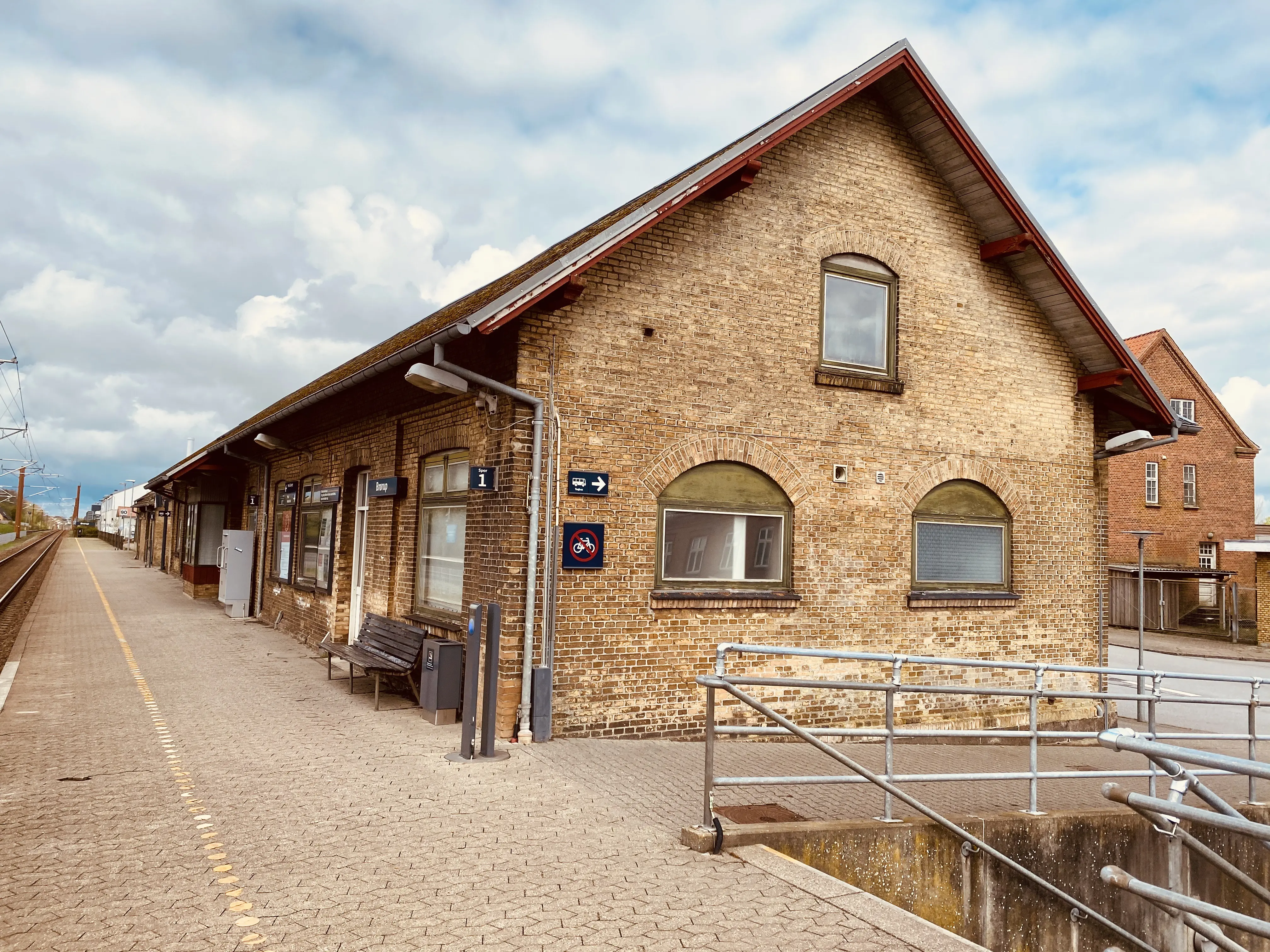 Billede af Brørup Station. Billede af Brørup Station.