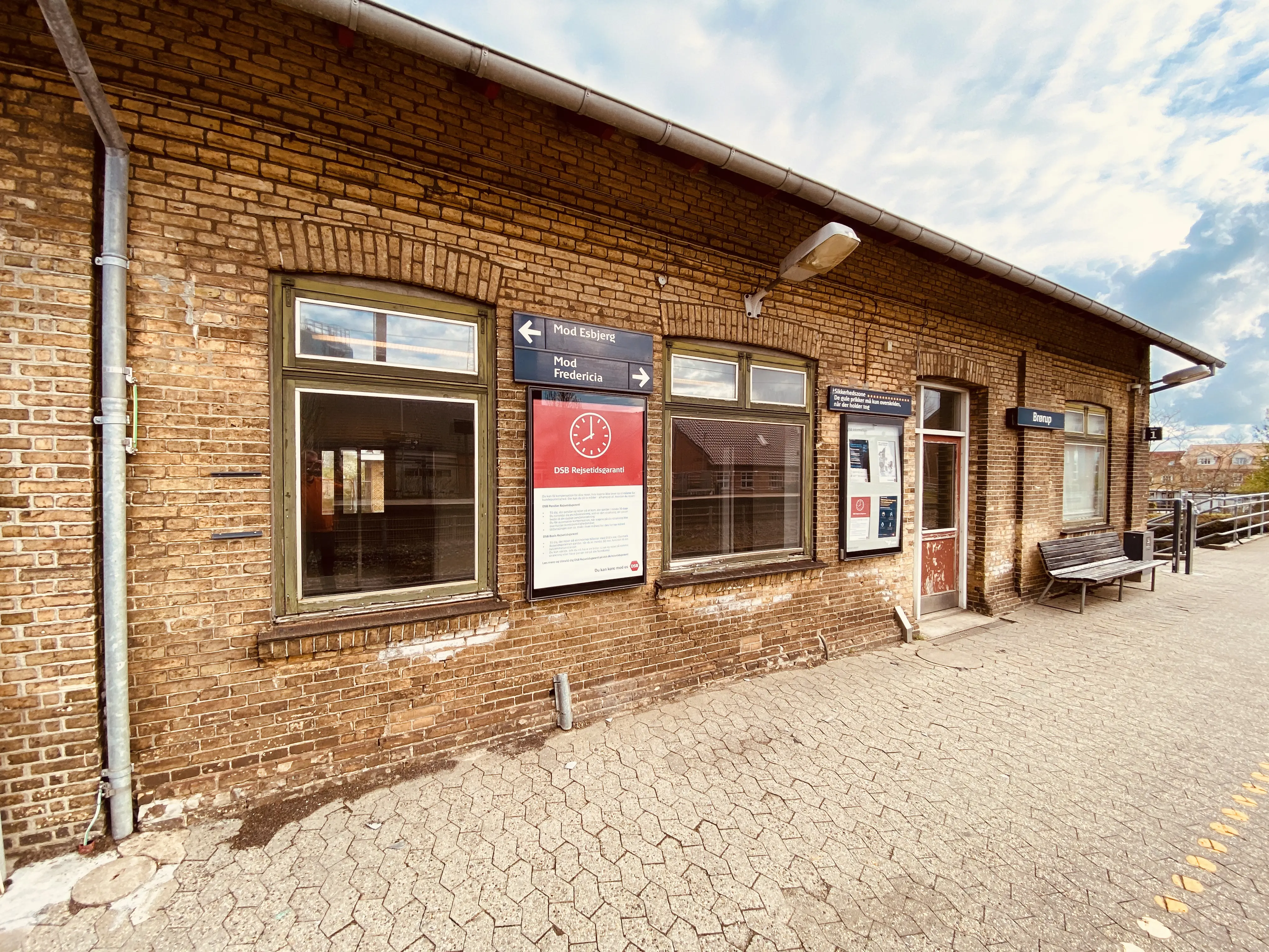 Billede af Brørup Station. Billede af Brørup Station.