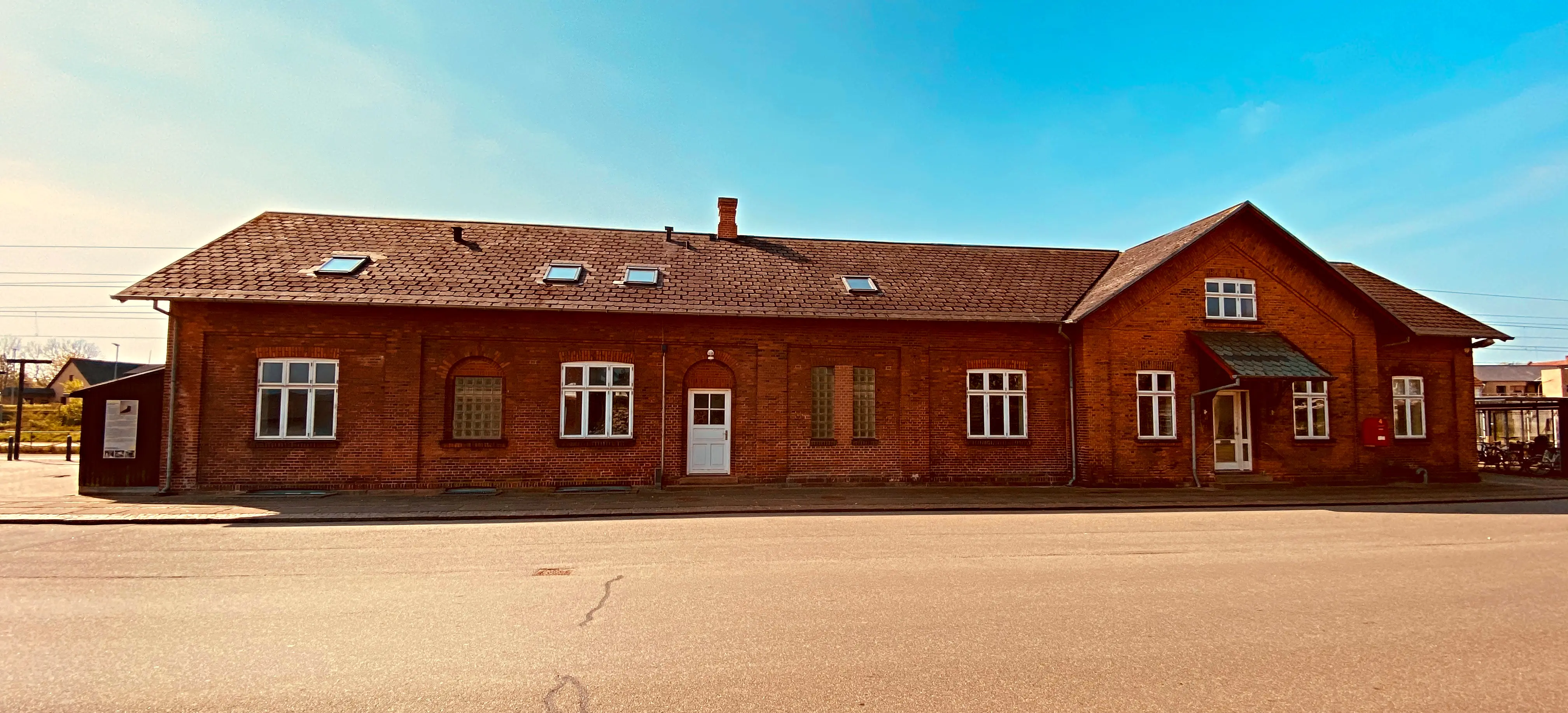 Billede af Holsted Station.