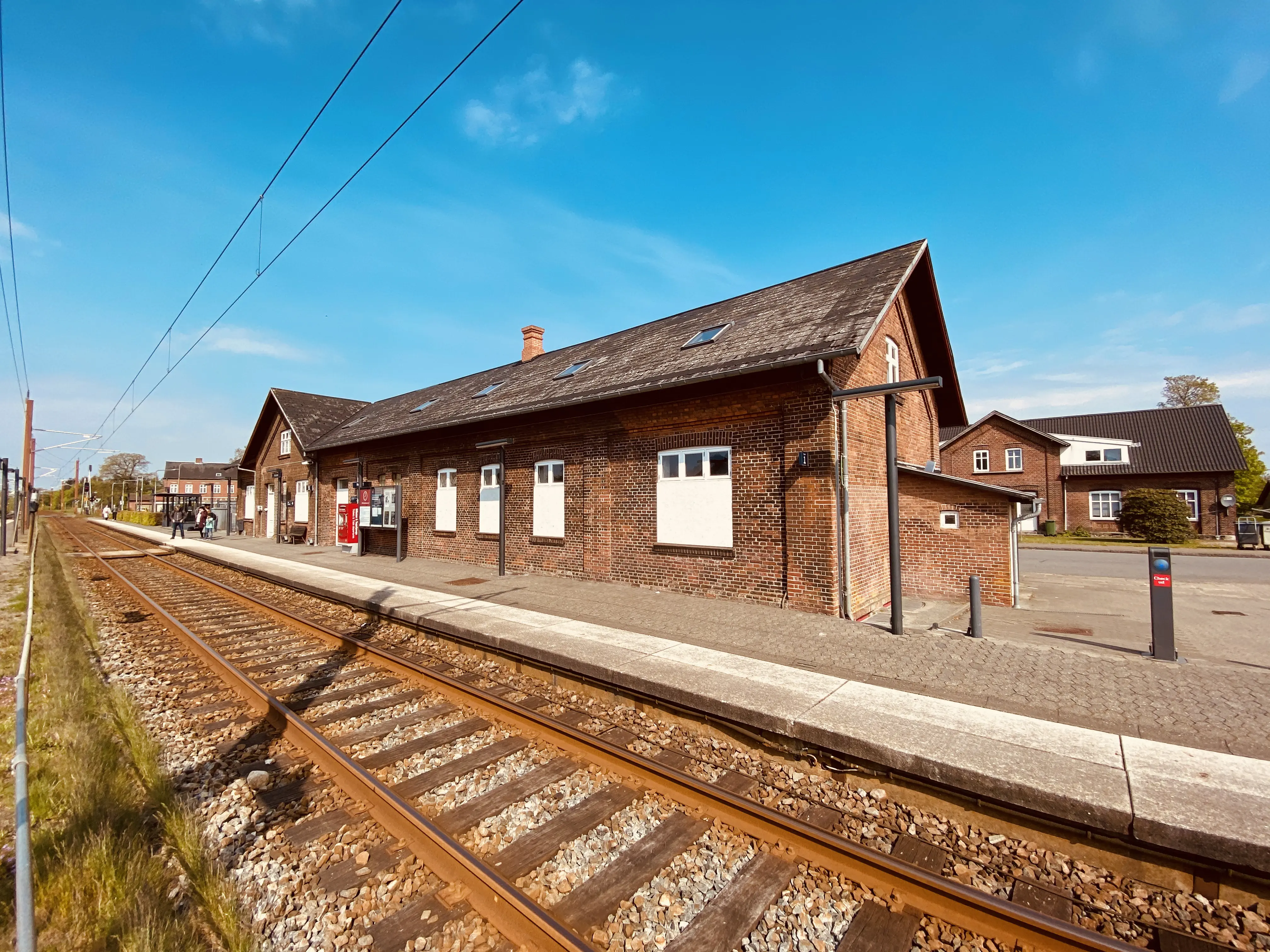 Billede af Holsted Station.