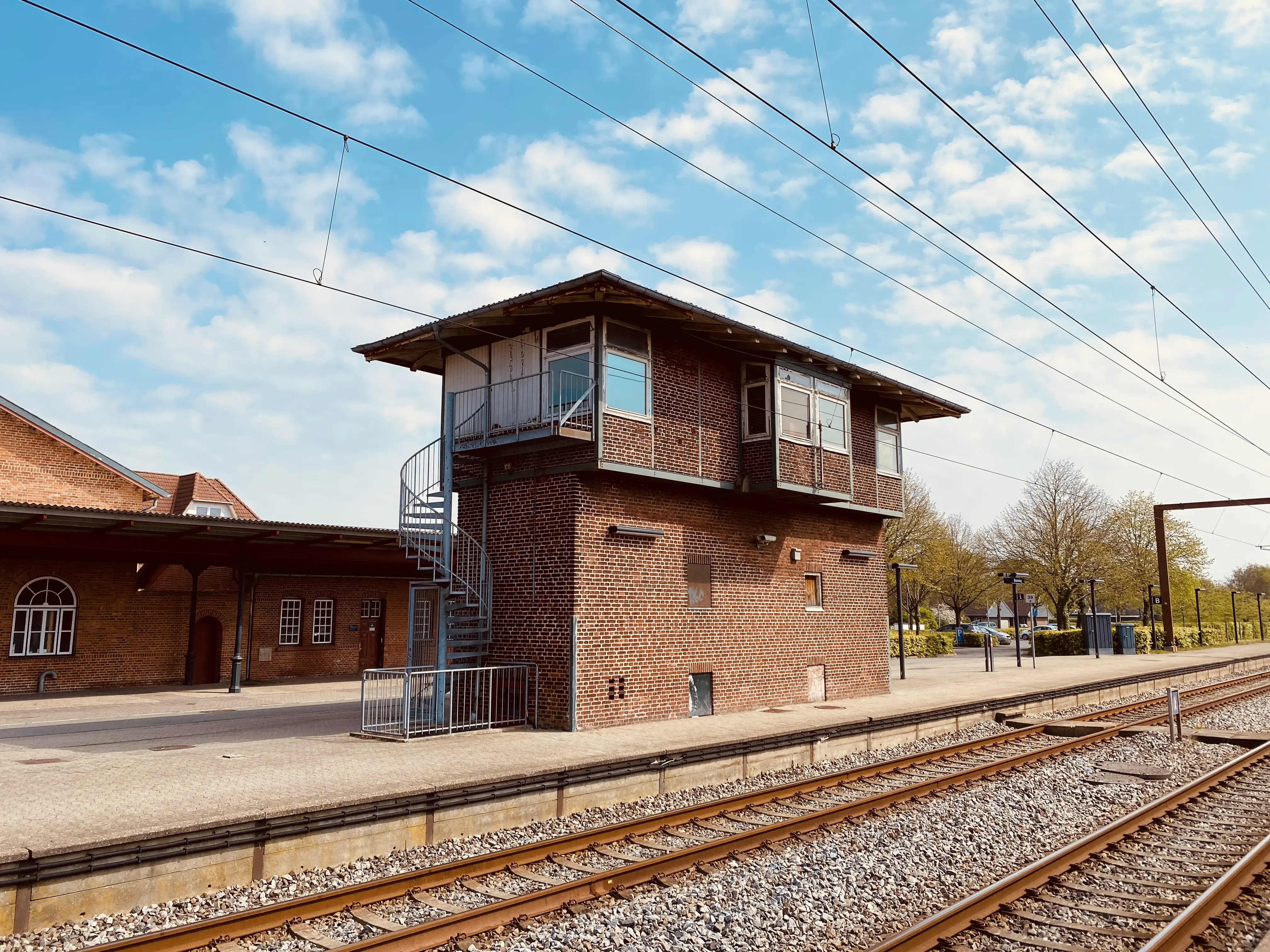 Billede af Bramming Stations kommandopost. Billede af Bramming Stations kommandopost.