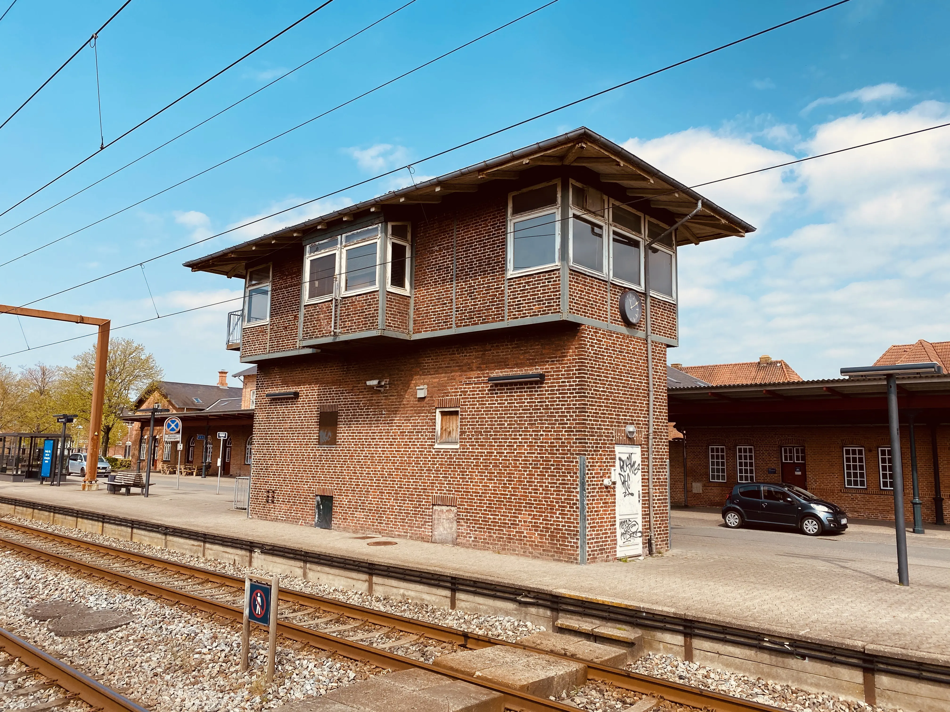 Billede af Bramming Stations kommandopost. Billede af Bramming Stations kommandopost.