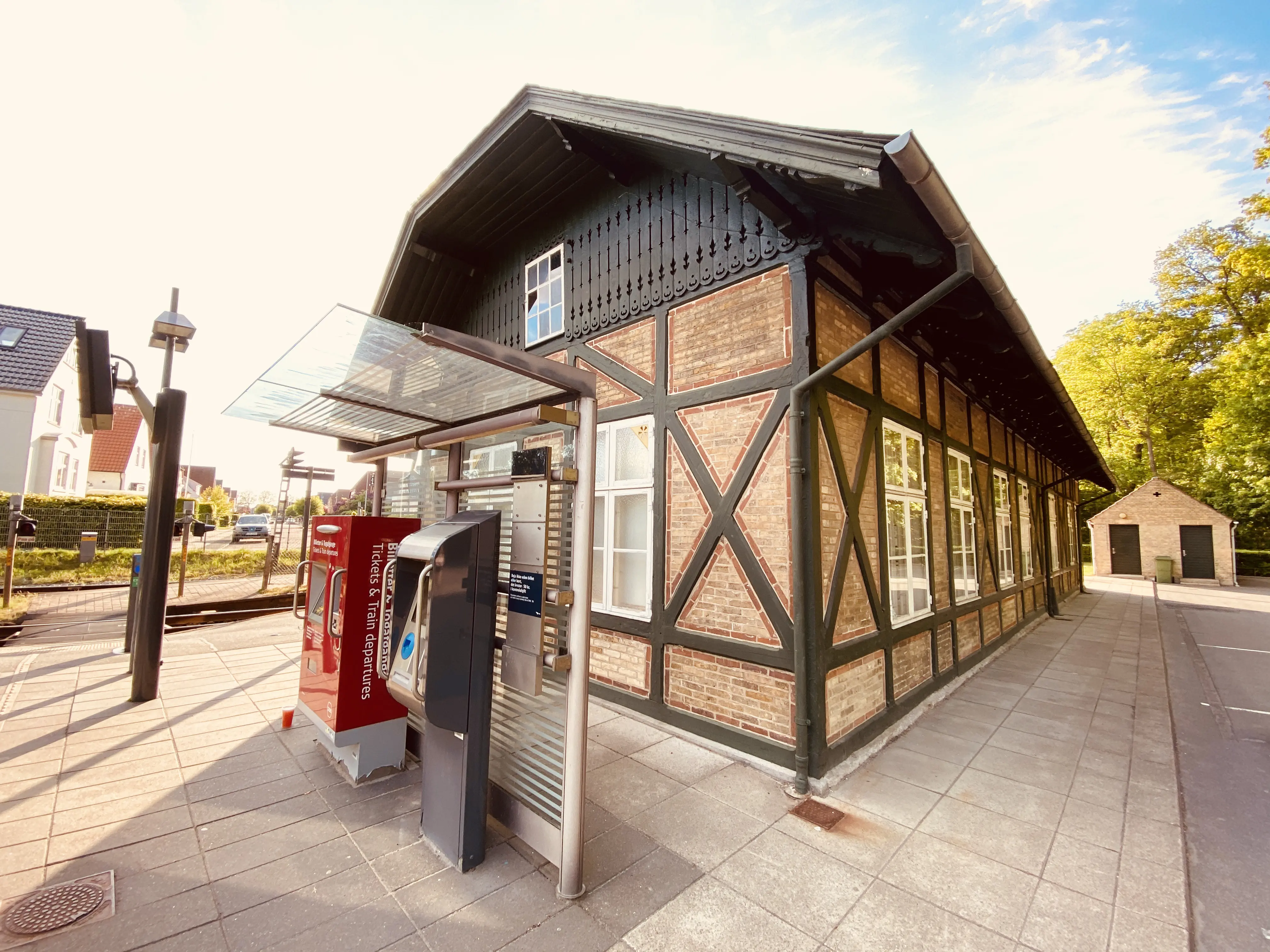 Billede af Fruens Bøge Station.