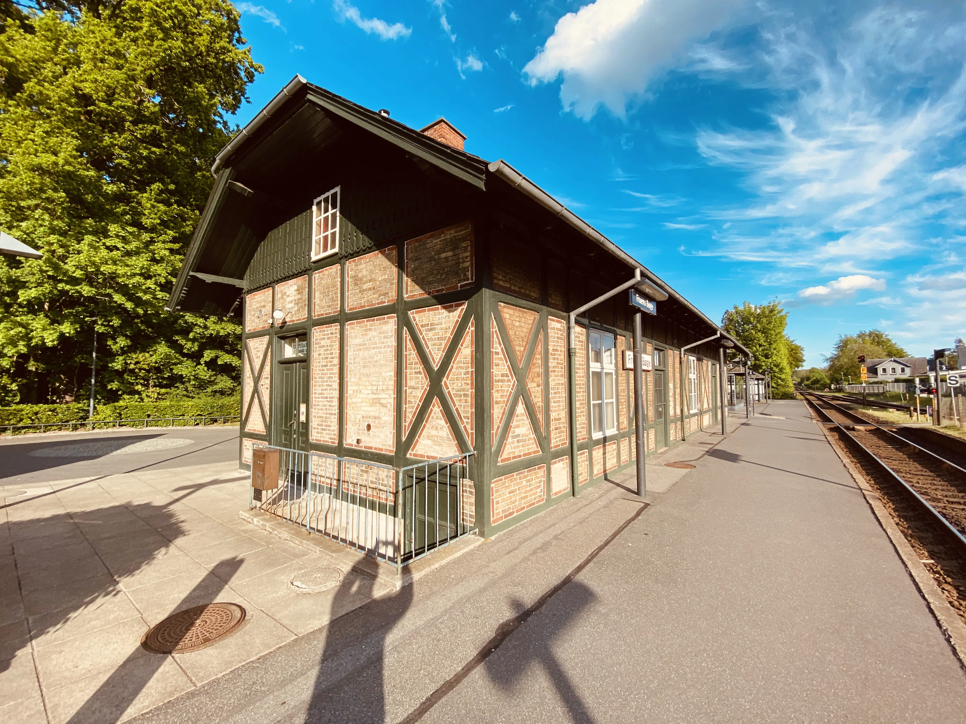 Billede af Fruens Bøge Station.