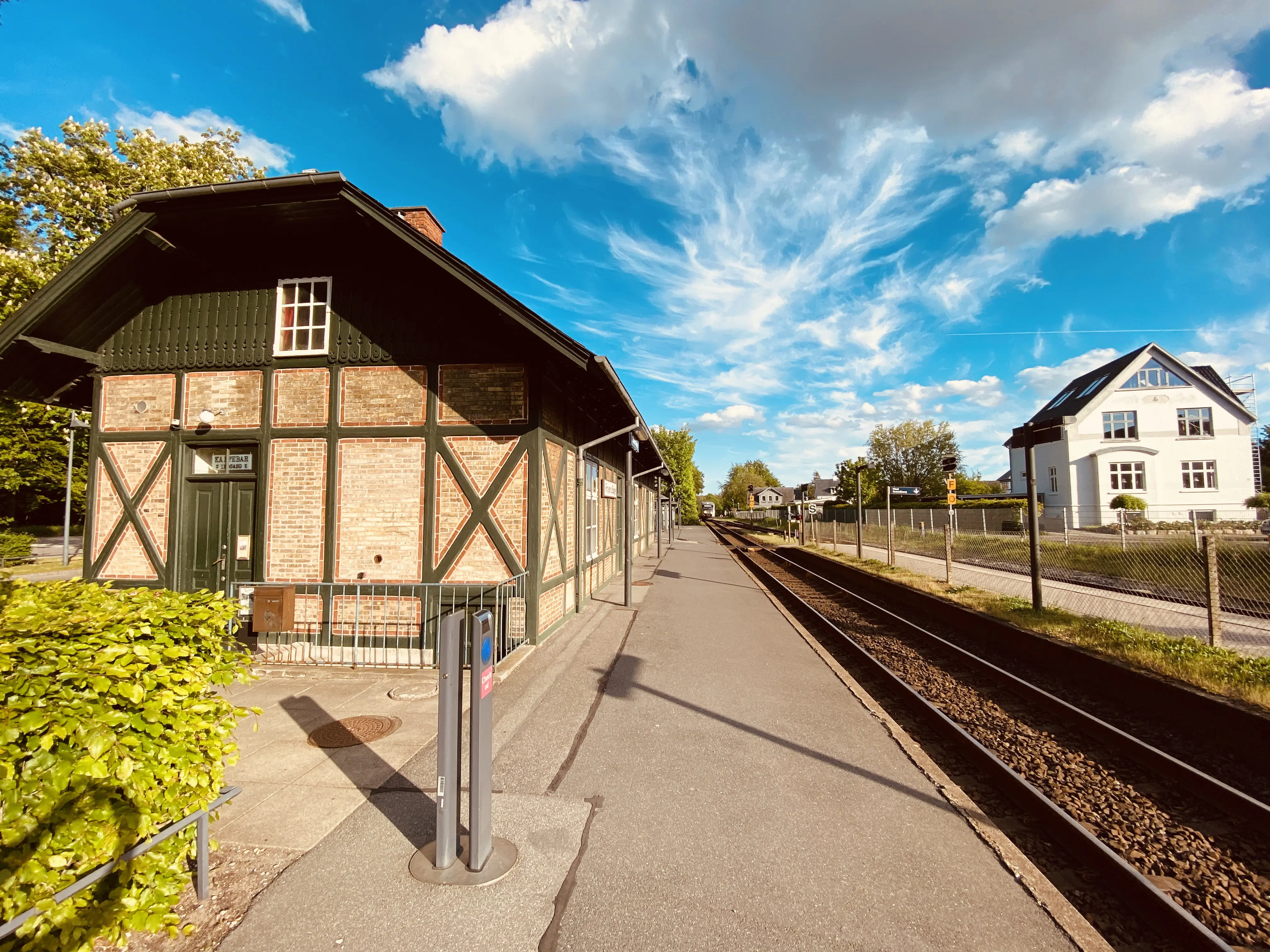 Billede af Fruens Bøge Station.