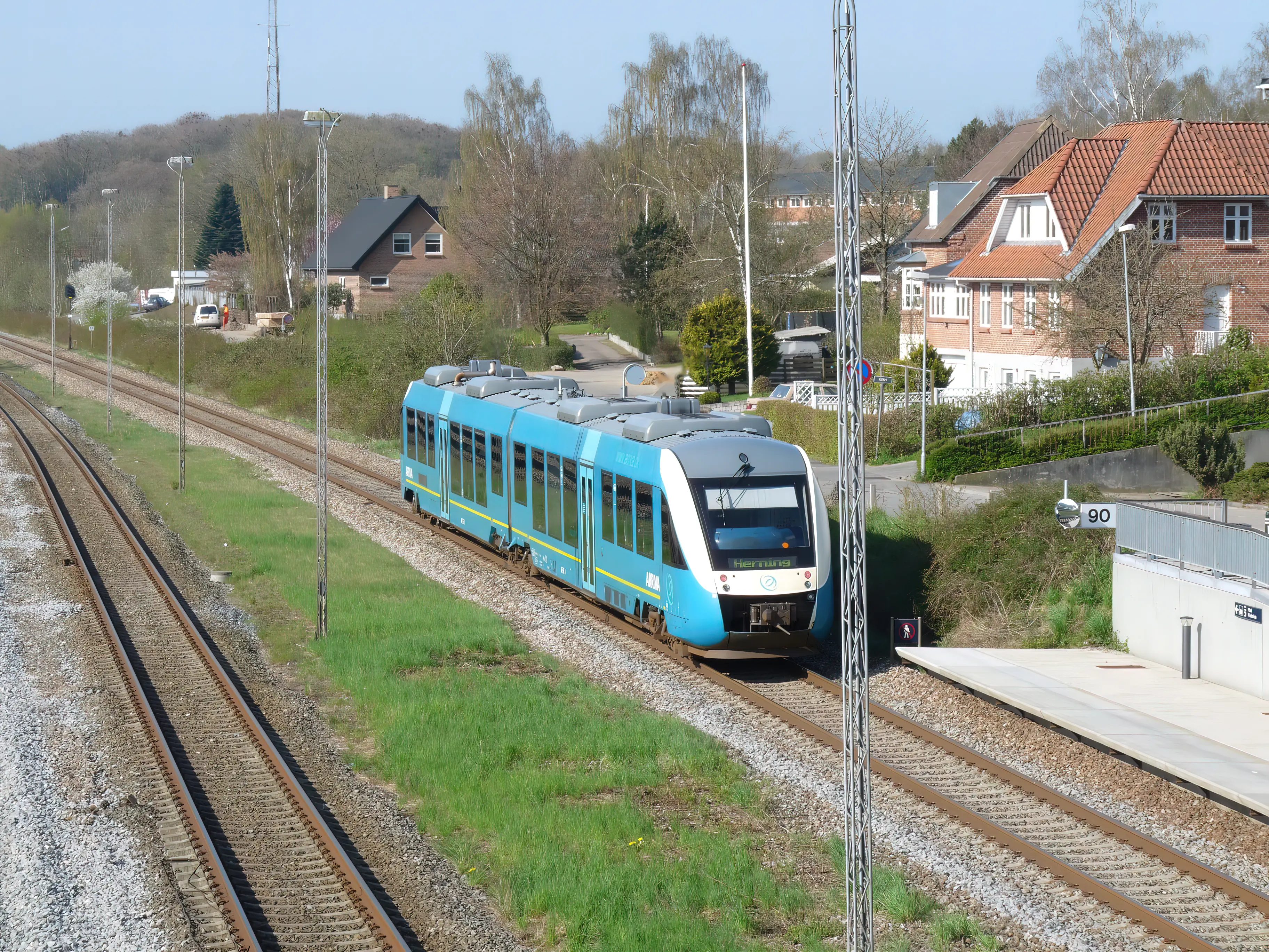 Billede af Hørning Trinbræt. Billede af Hørning Trinbræt.