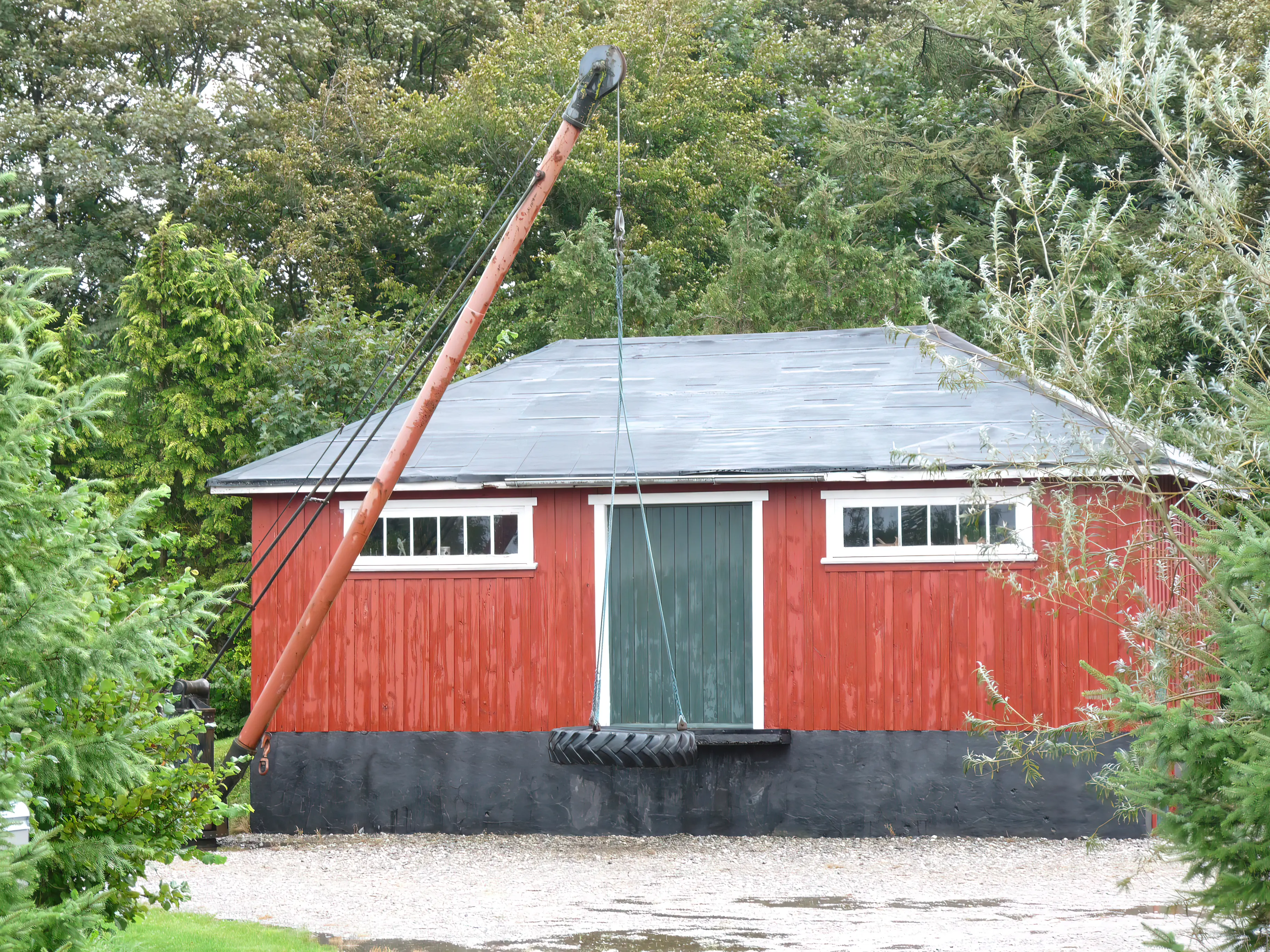 Billede af Østerbølle Billetsalgssteds pakhus. Billede af Østerbølle Billetsalgssteds pakhus.