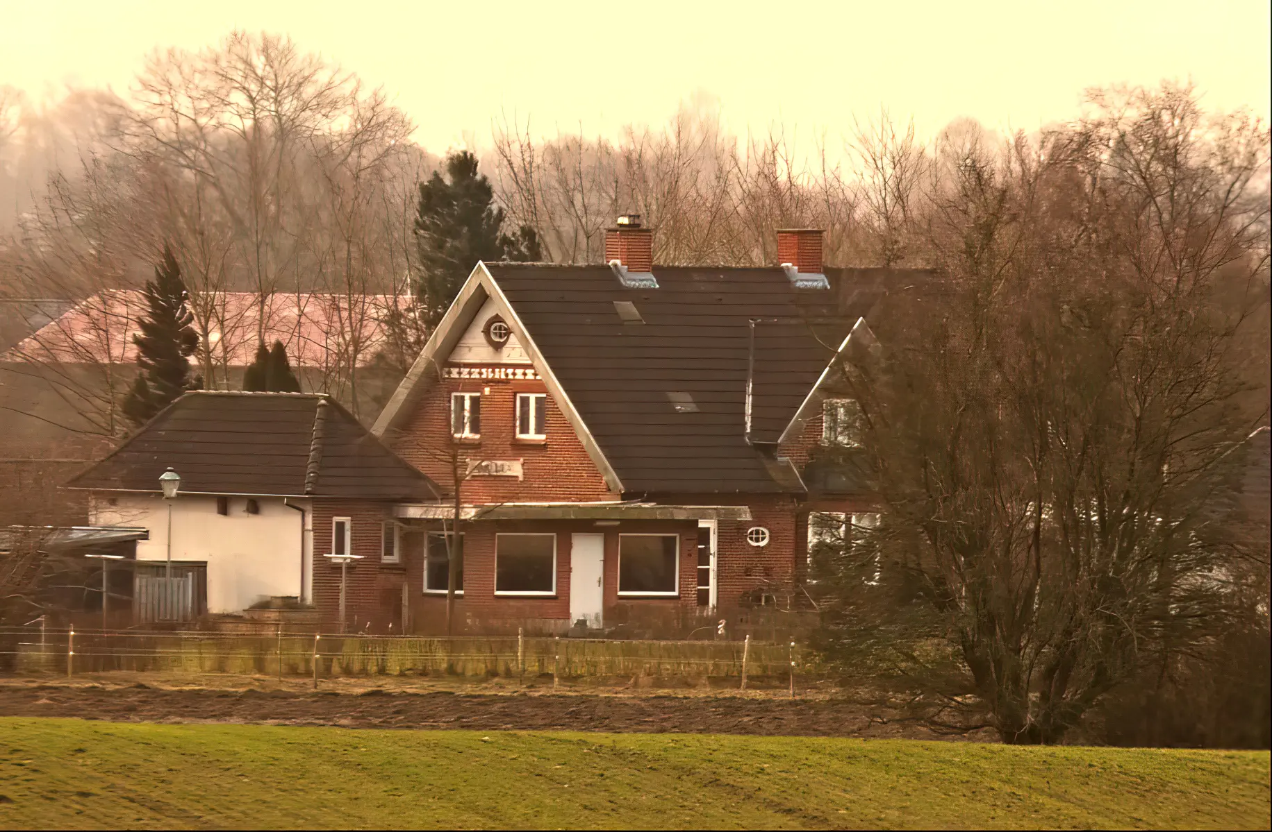 Billede af Ørslev Station.