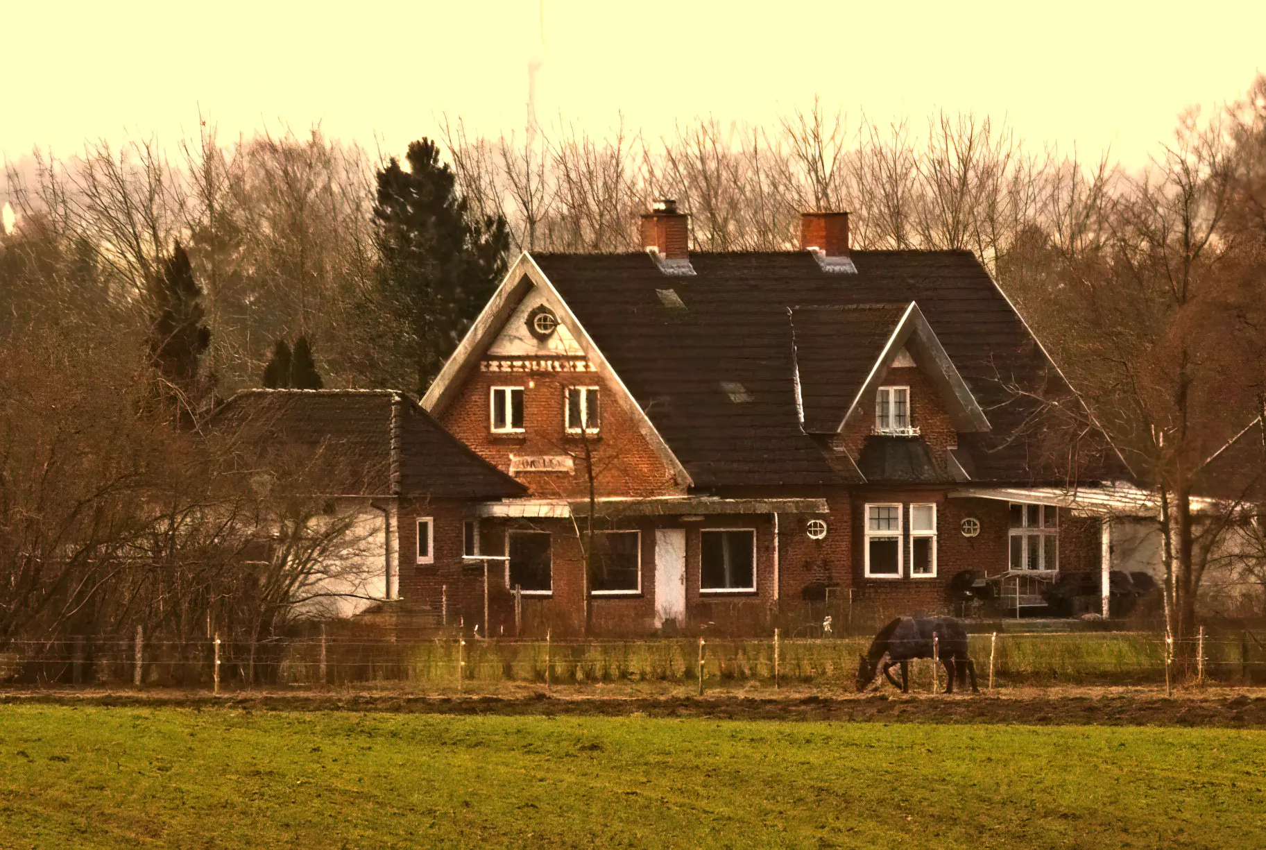 Billede af Ørslev Station.