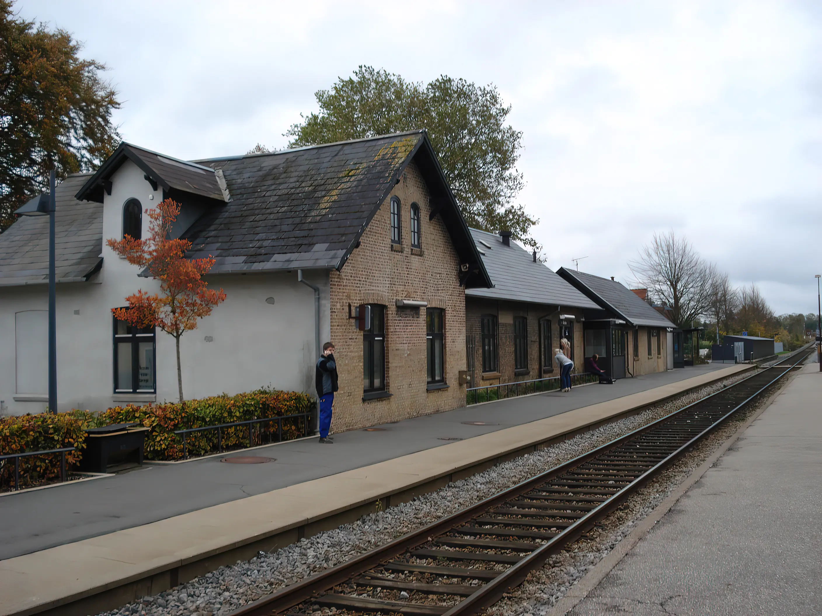 Billede af Årslev Station. Billede af Årslev Station.