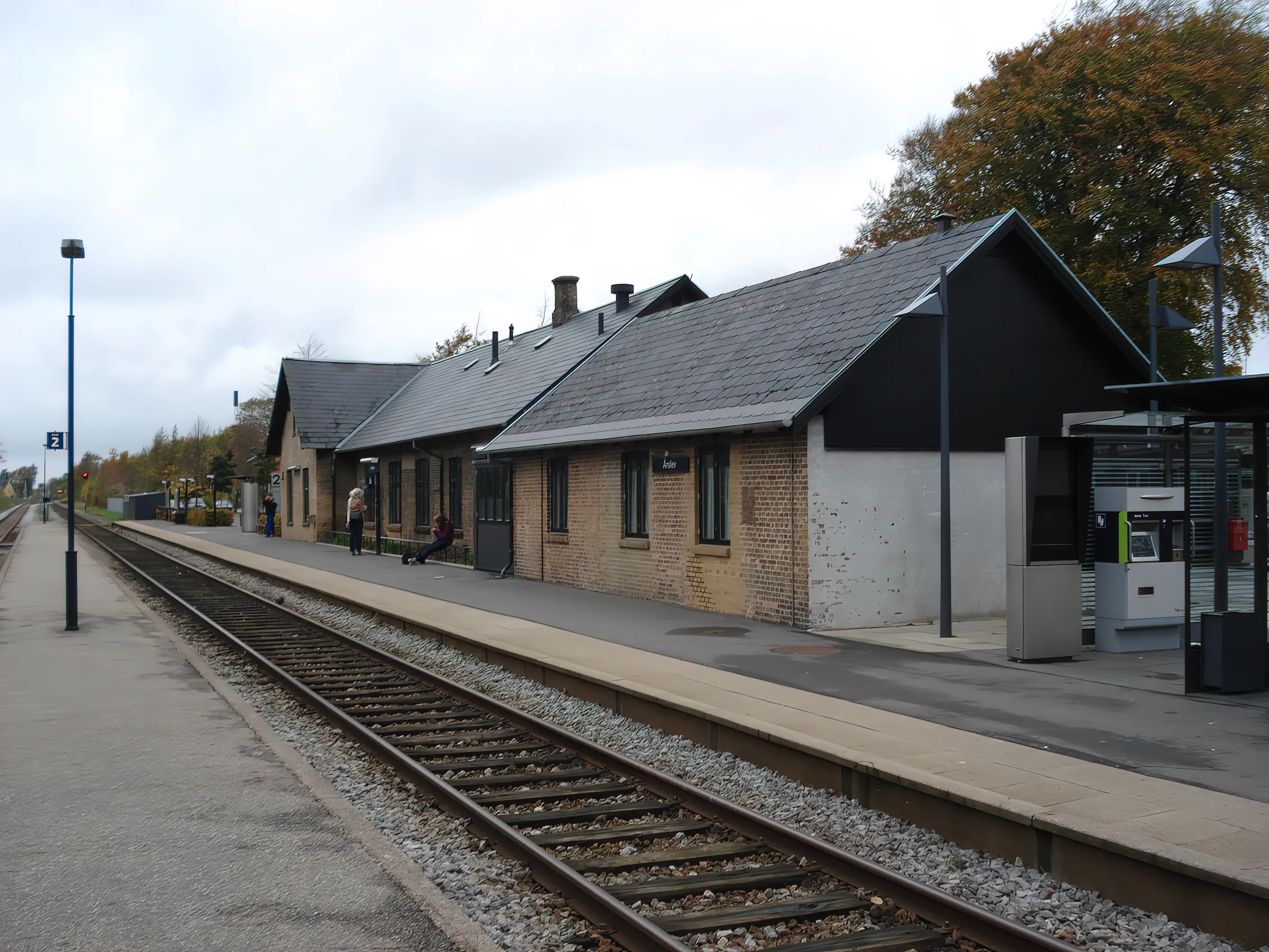 Billede af Årslev Station. Billede af Årslev Station.