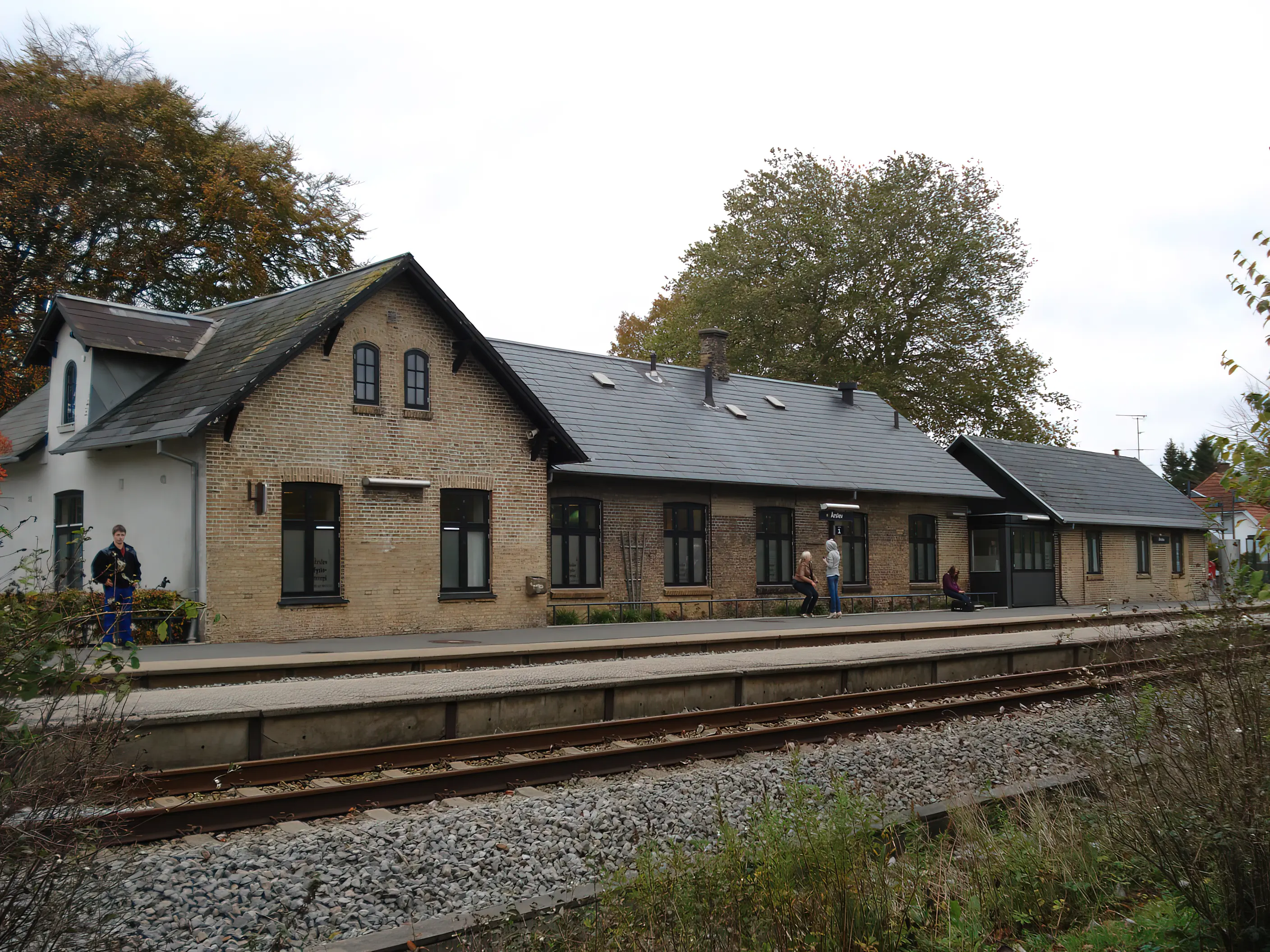 Billede af Årslev Station. Billede af Årslev Station.