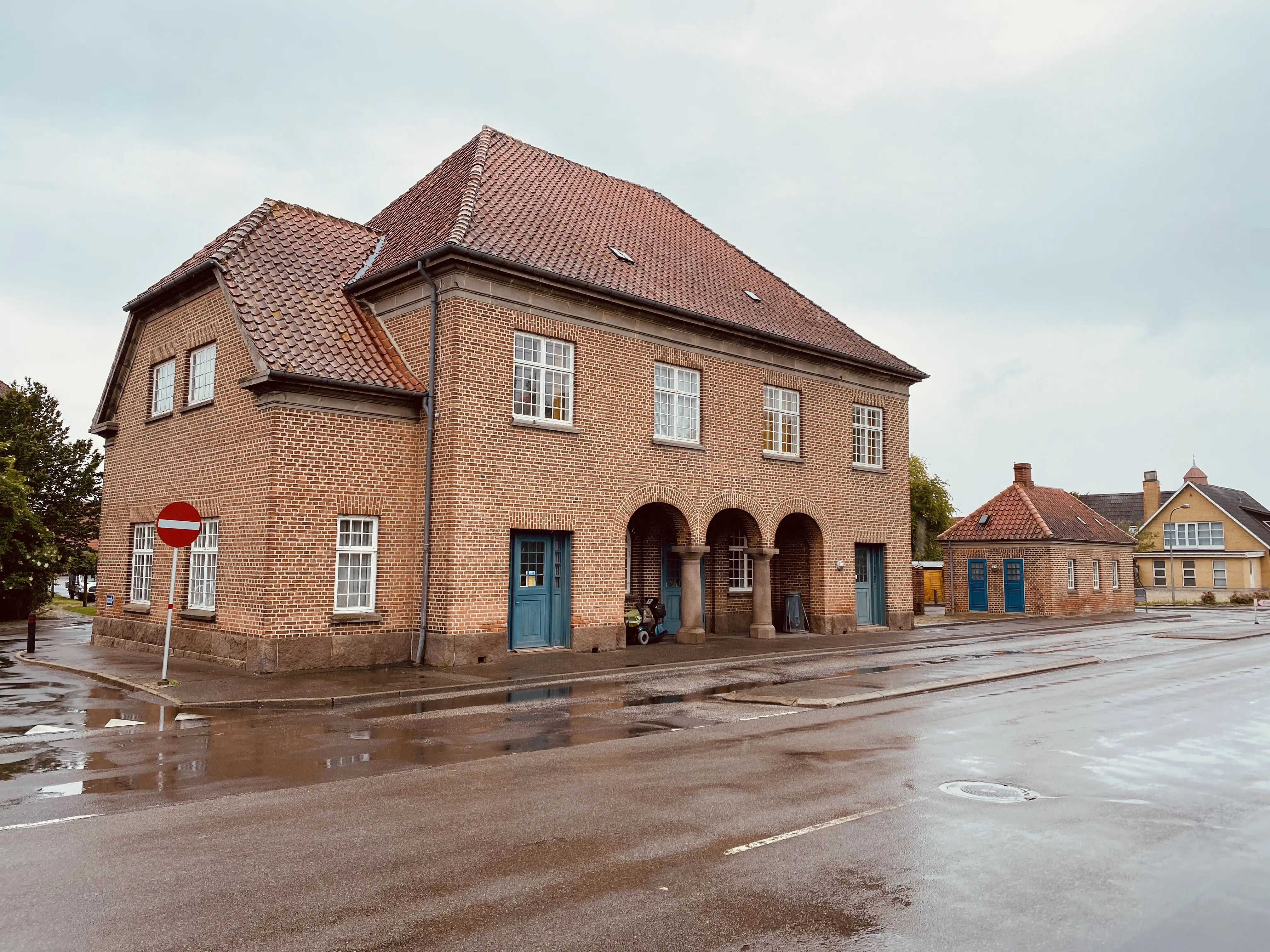 Billede af Nysted Station.