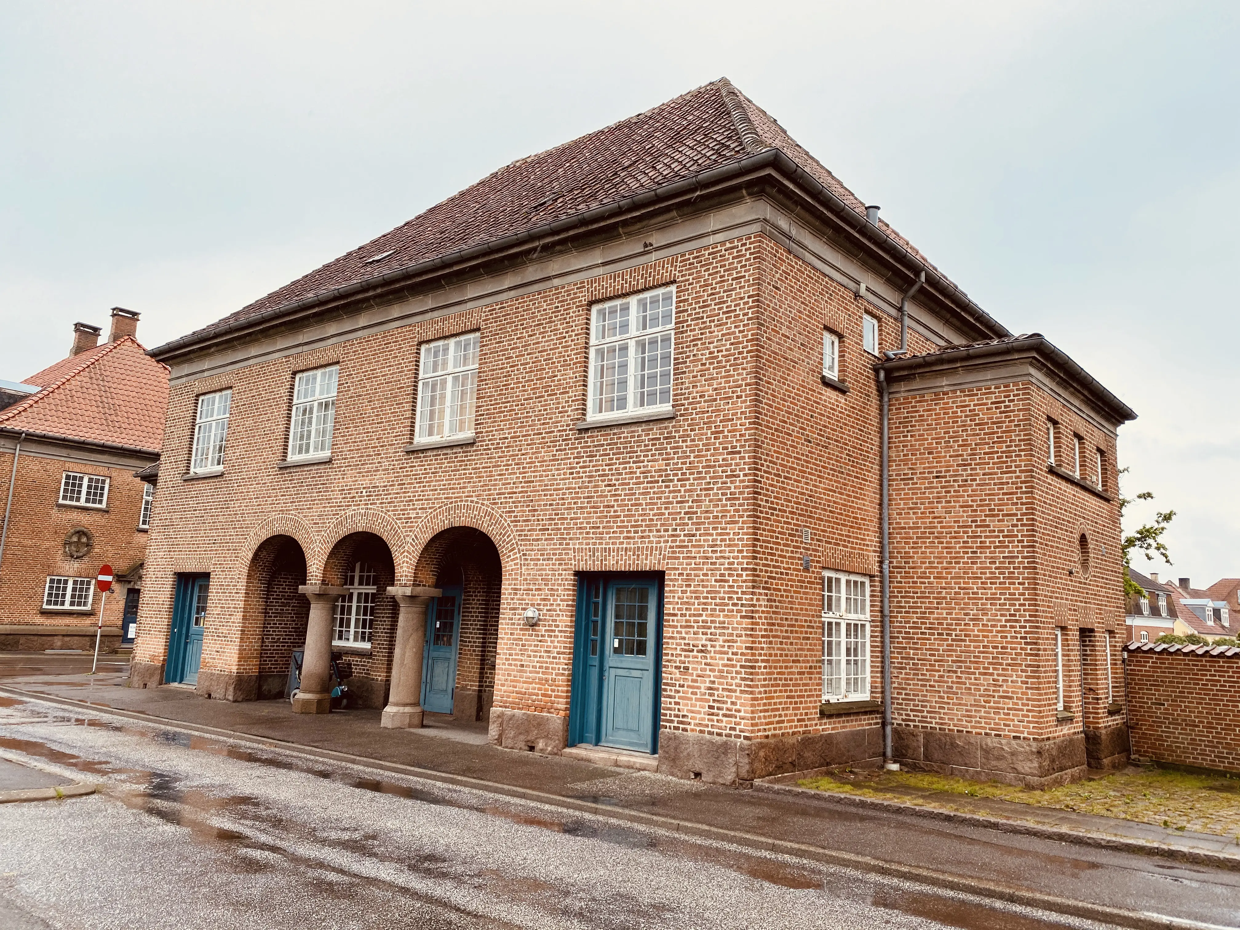 Billede af Nysted Station.