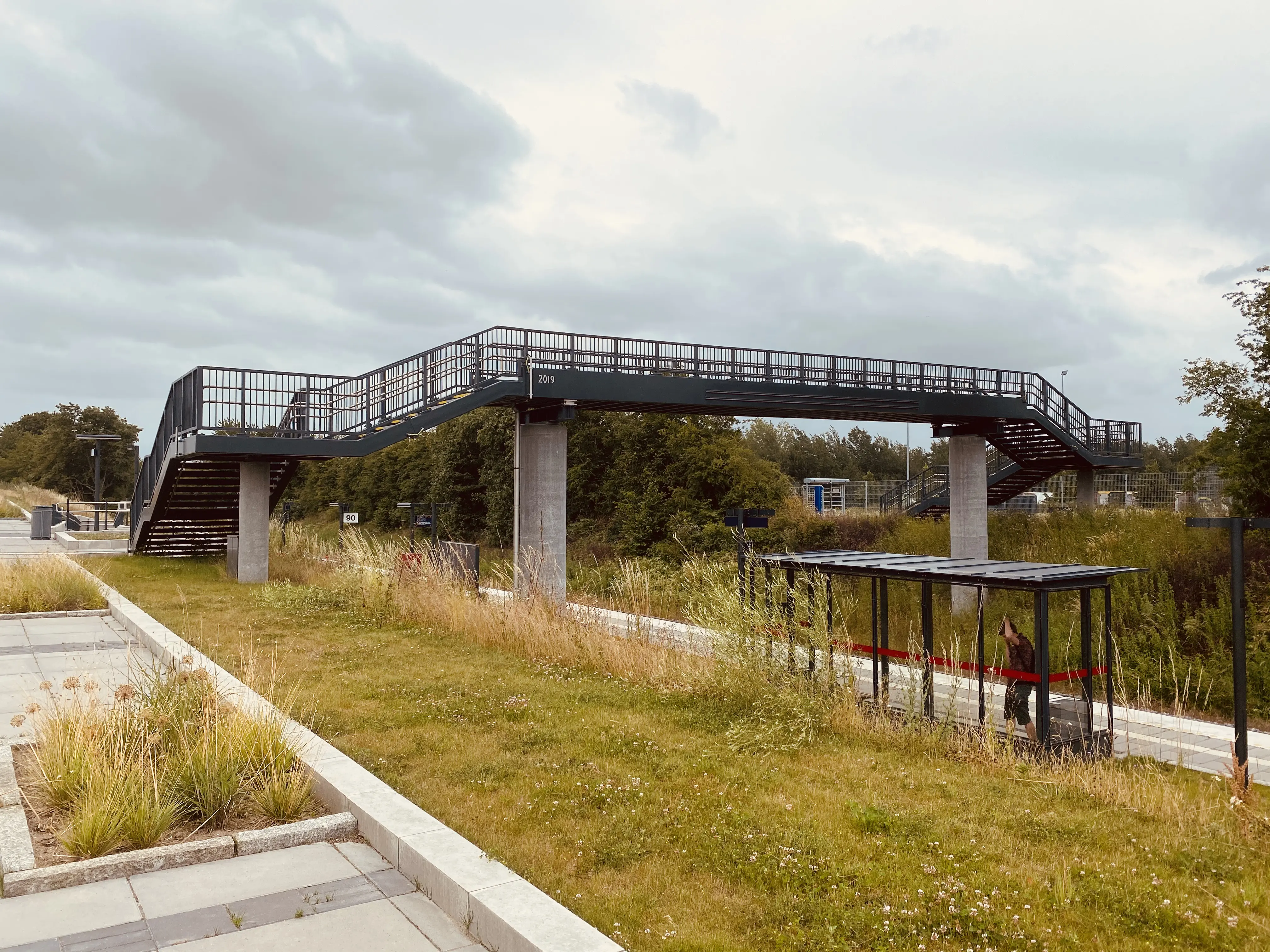 Billede af Kalundborg Øst Trinbræt. Billede af Kalundborg Øst Trinbræt.