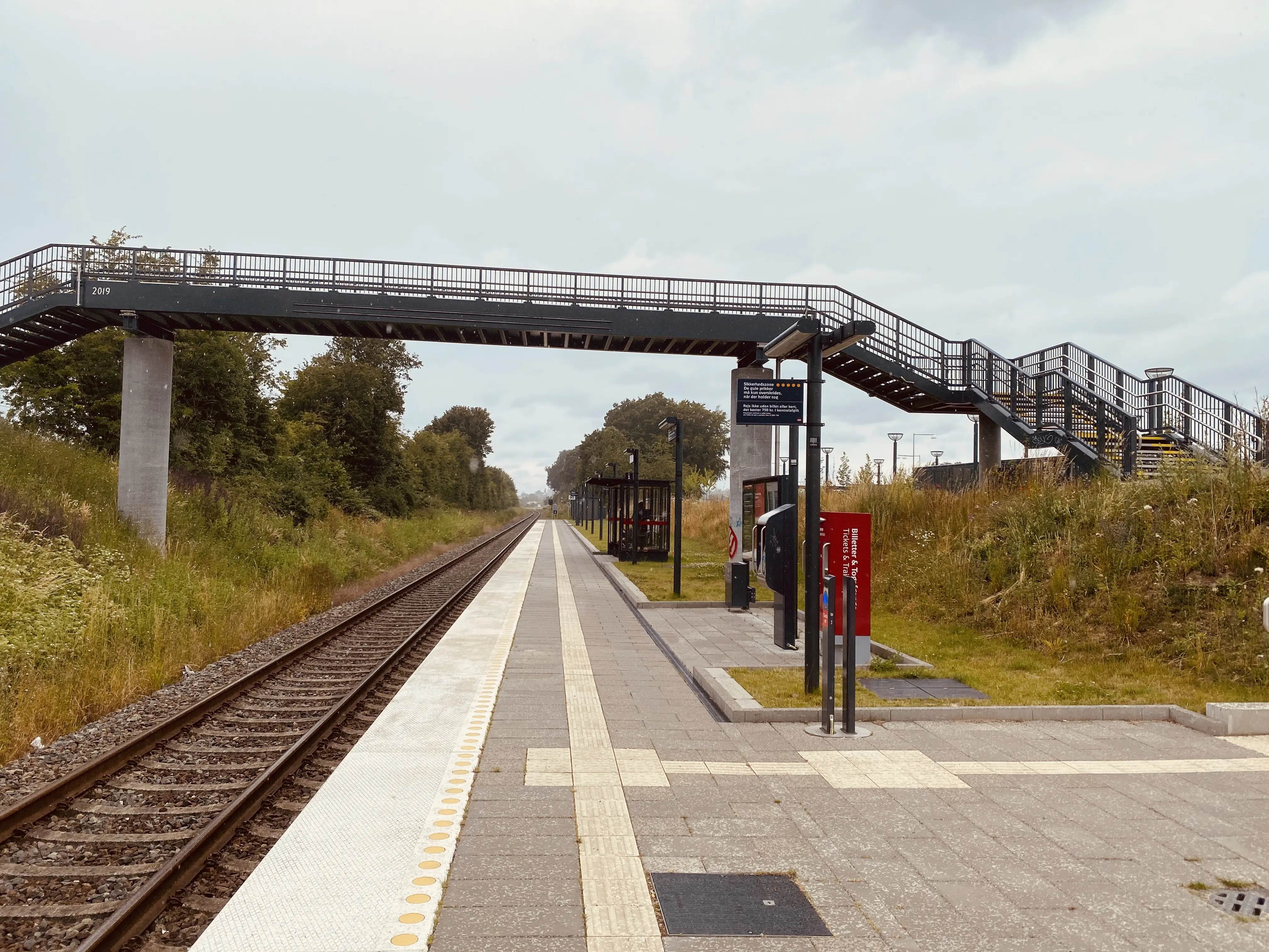 Billede af Kalundborg Øst Trinbræt. Billede af Kalundborg Øst Trinbræt.