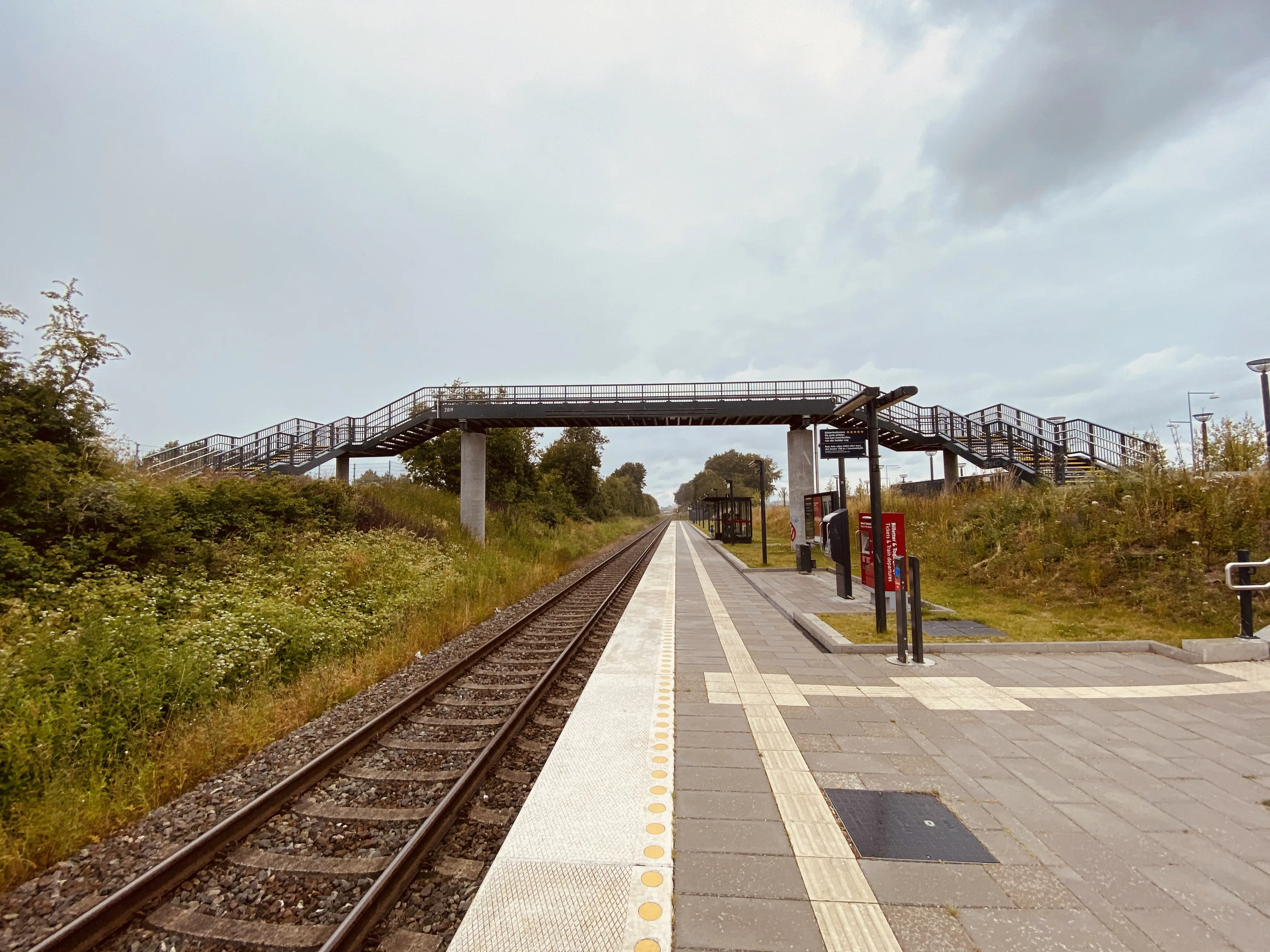 Billede af Kalundborg Øst Trinbræt. Billede af Kalundborg Øst Trinbræt.