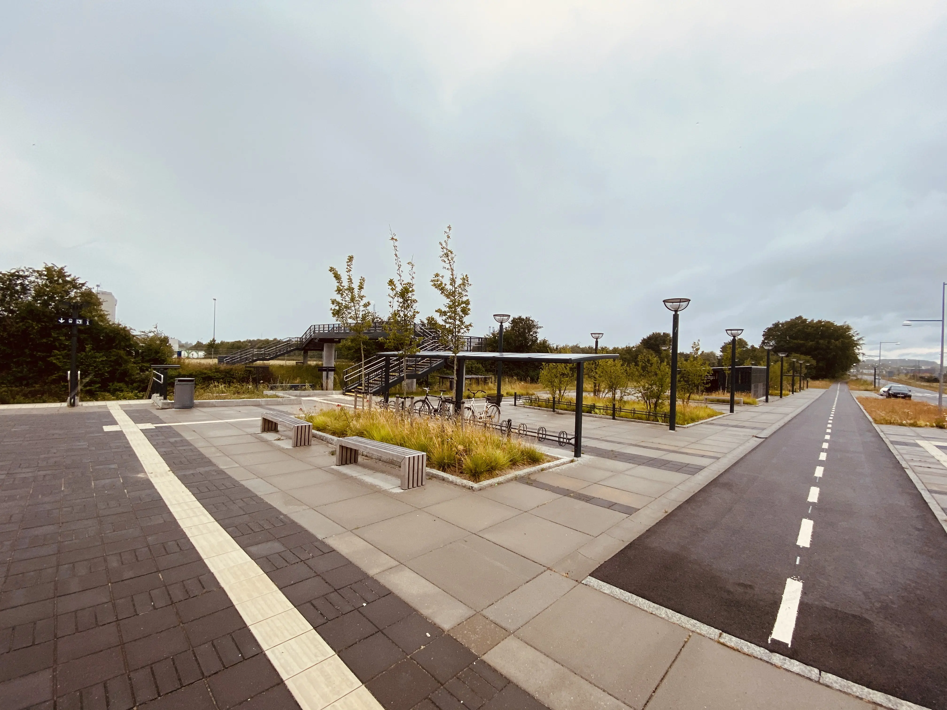 Billede af Kalundborg Øst Trinbræt. Billede af Kalundborg Øst Trinbræt.