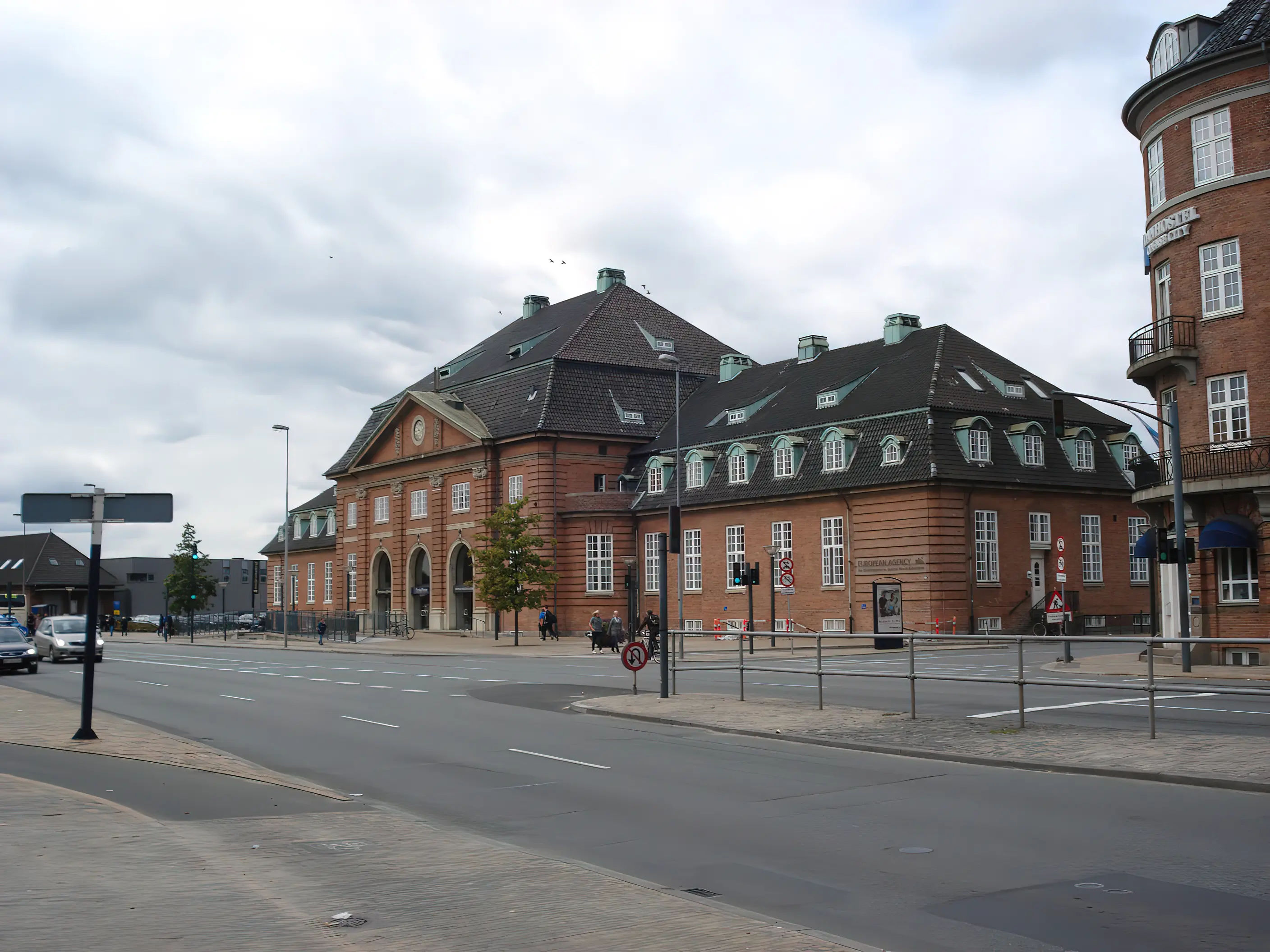 Billede af Odense Banegård.