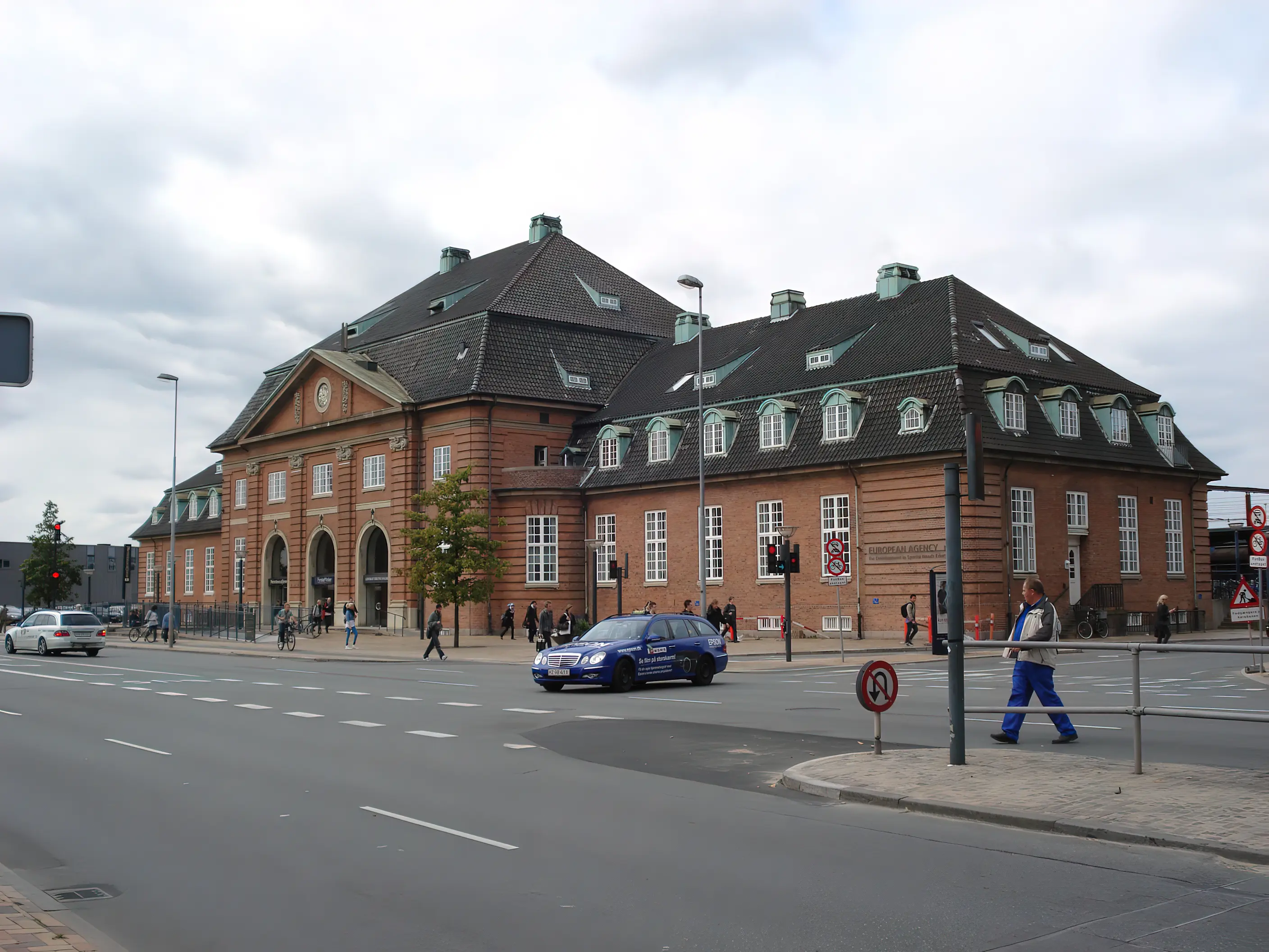 Billede af Odense Banegård.