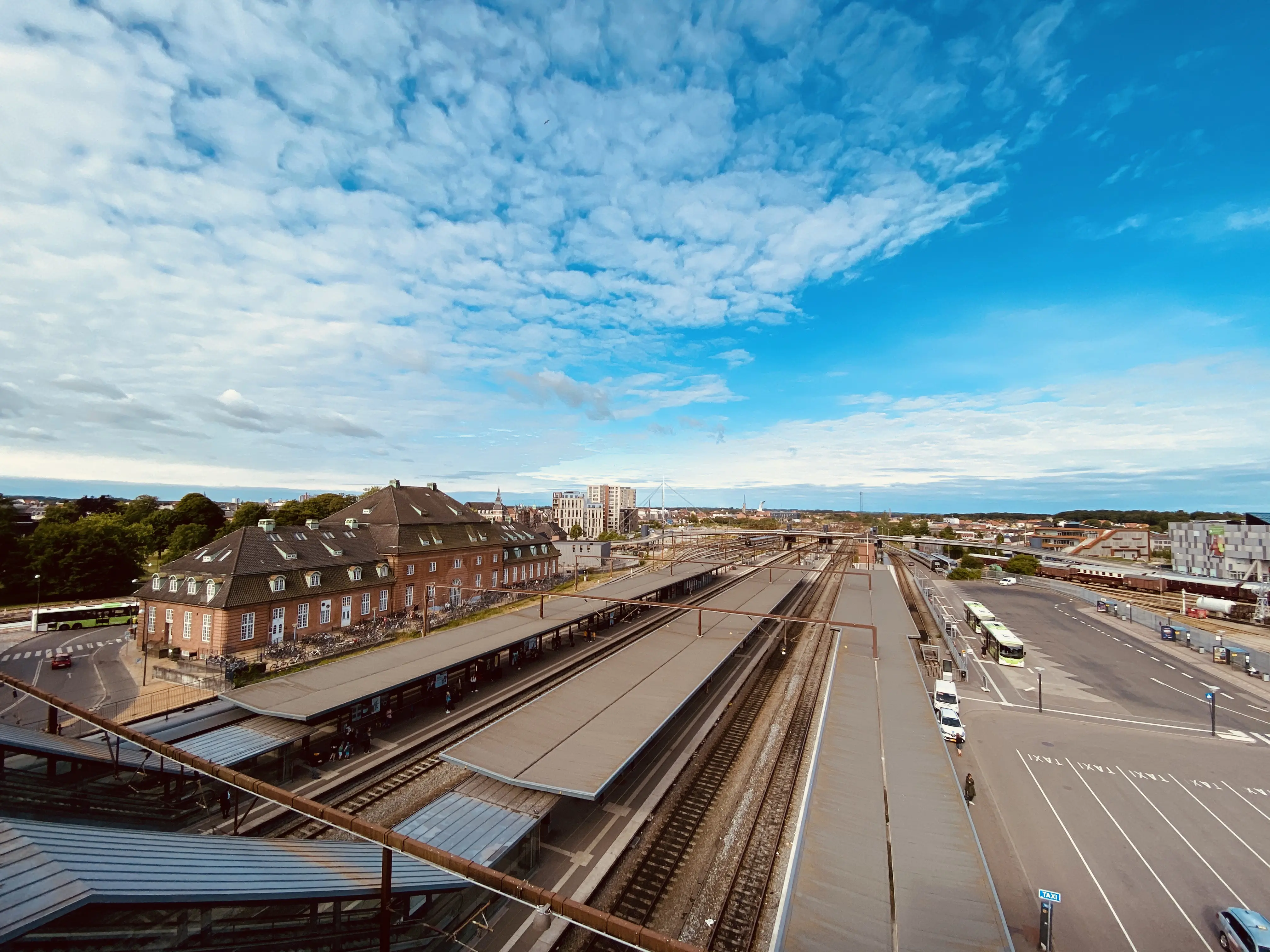 Billede af Odense Banegård. Billede af Odense Banegård.
