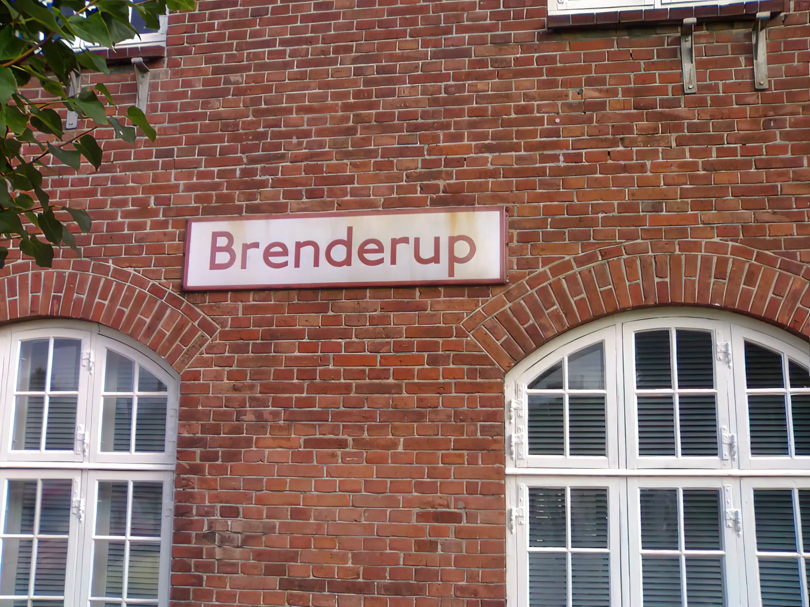 Billede af Brenderup Station. Billede af Brenderup Station.