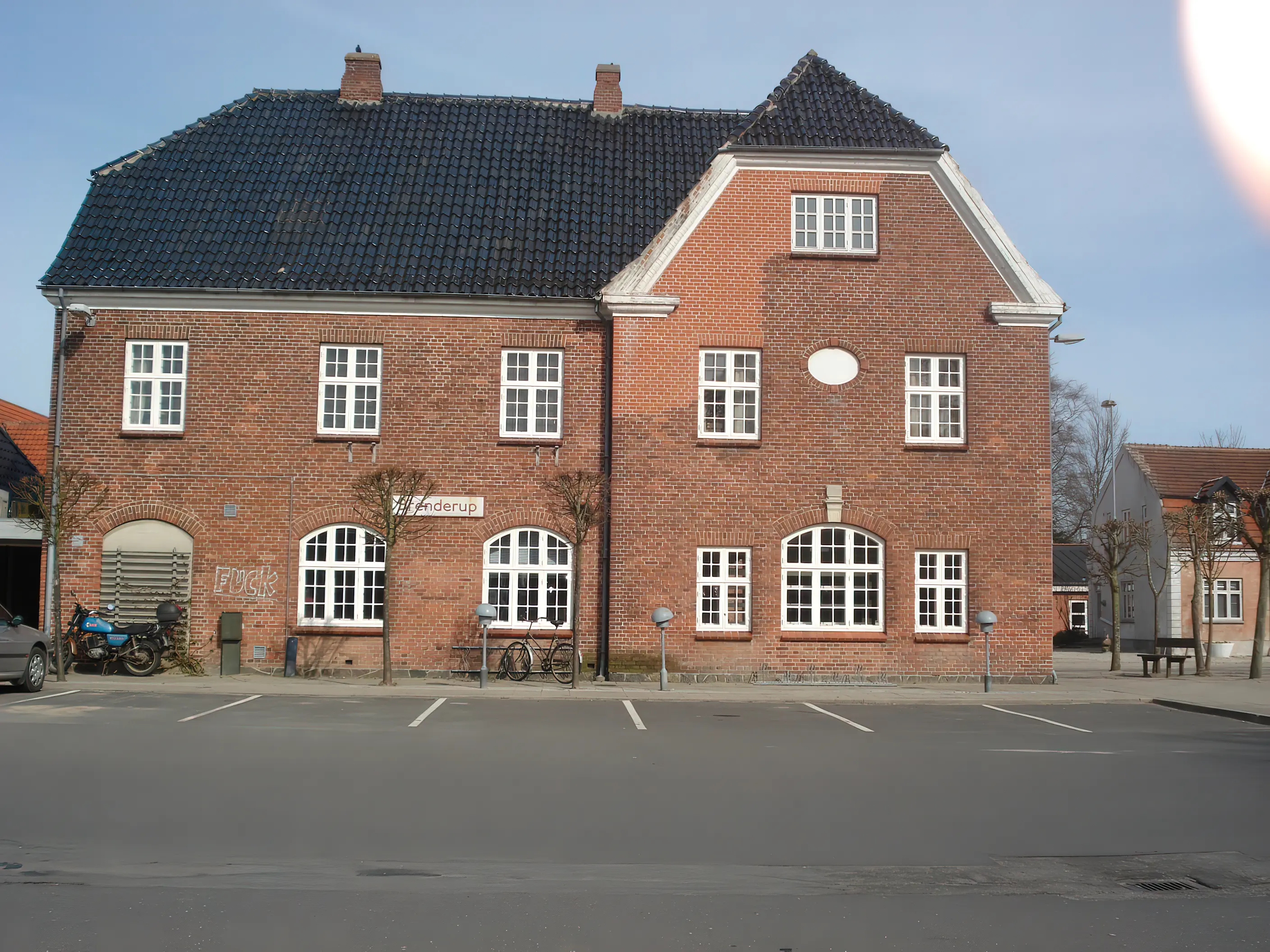Billede af Brenderup Station. Billede af Brenderup Station.