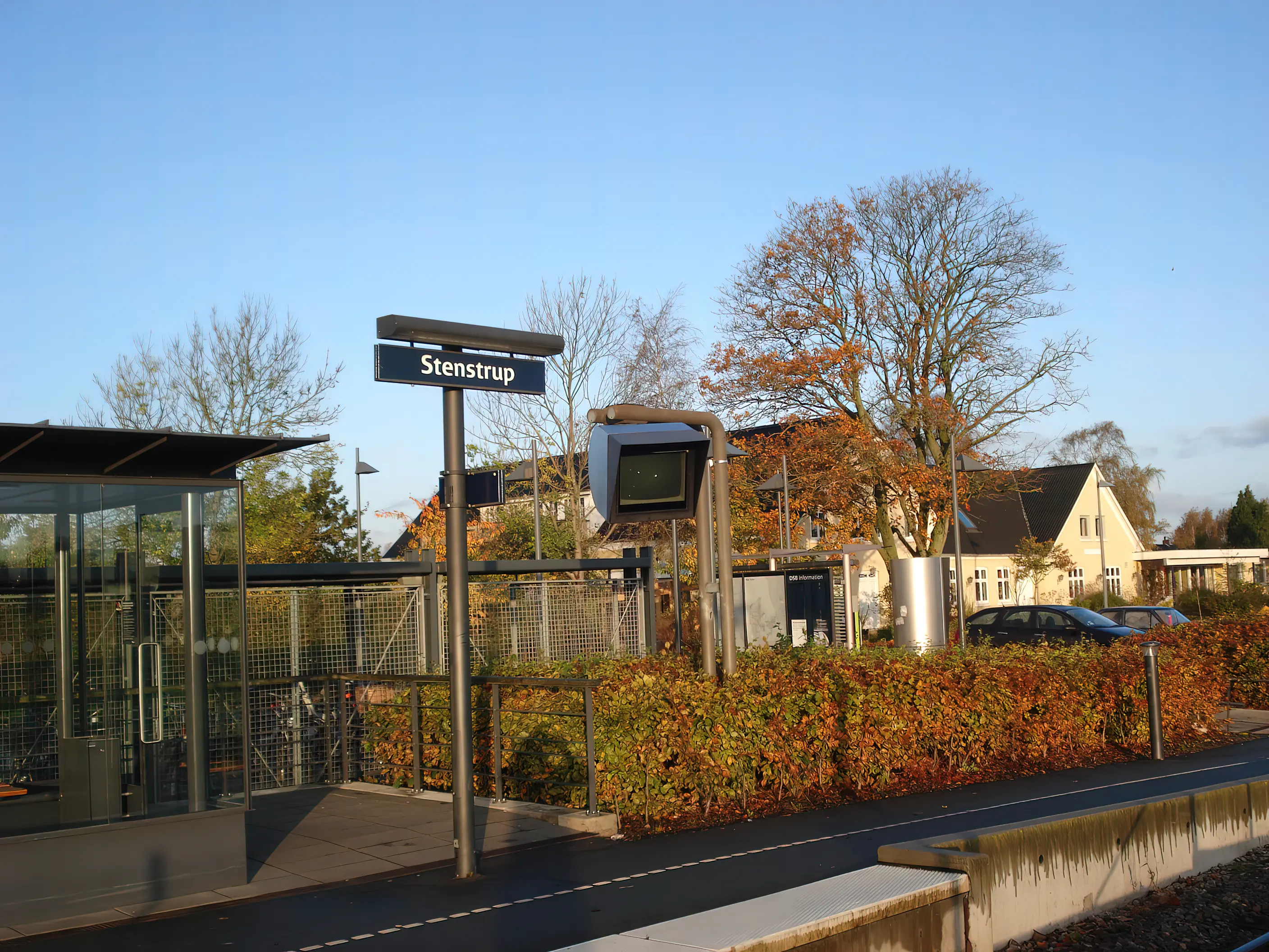 Billede af Stenstrup Trinbræt. Billede af Stenstrup Trinbræt.