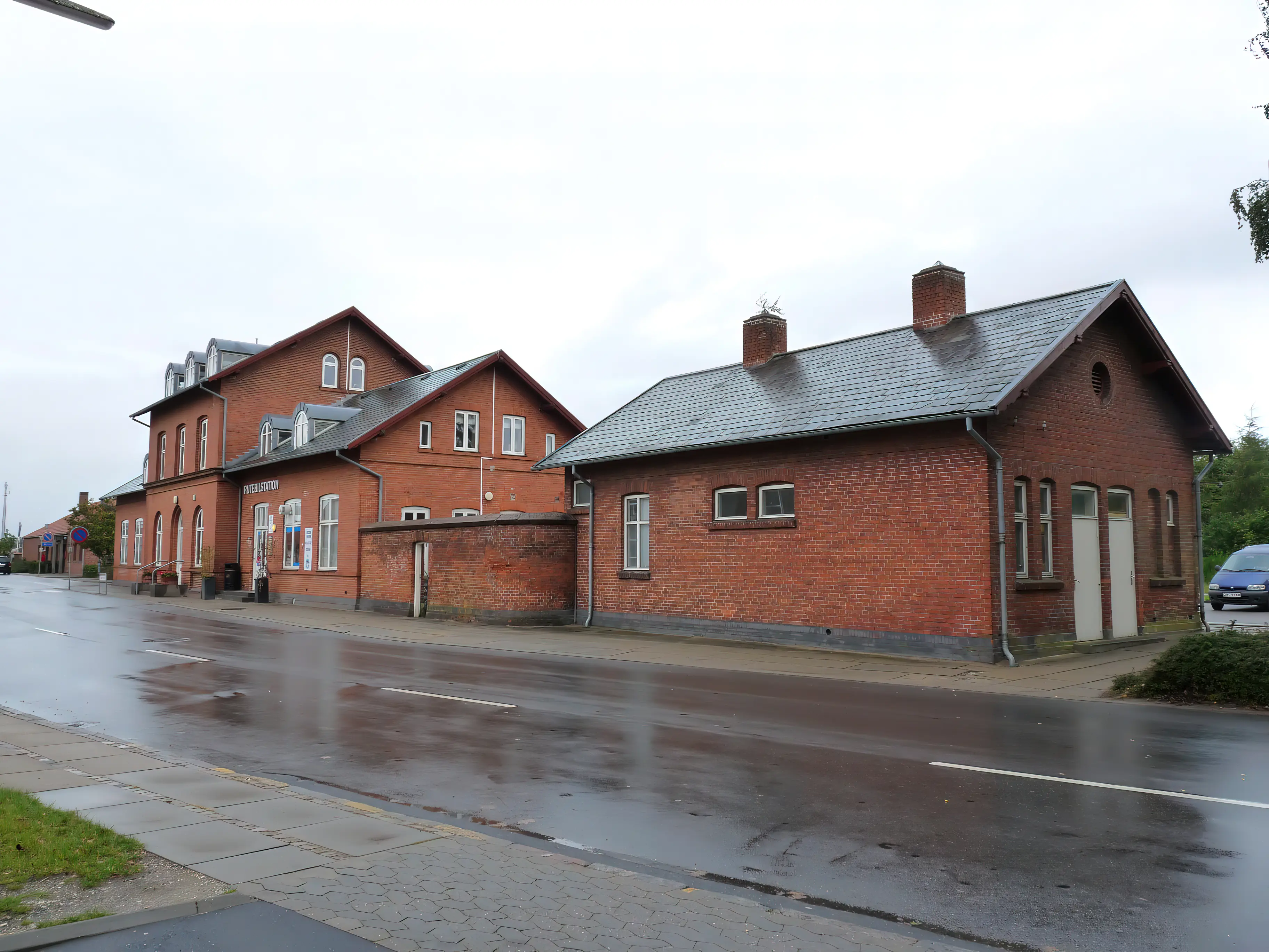 Billede af Ålestrup Station.