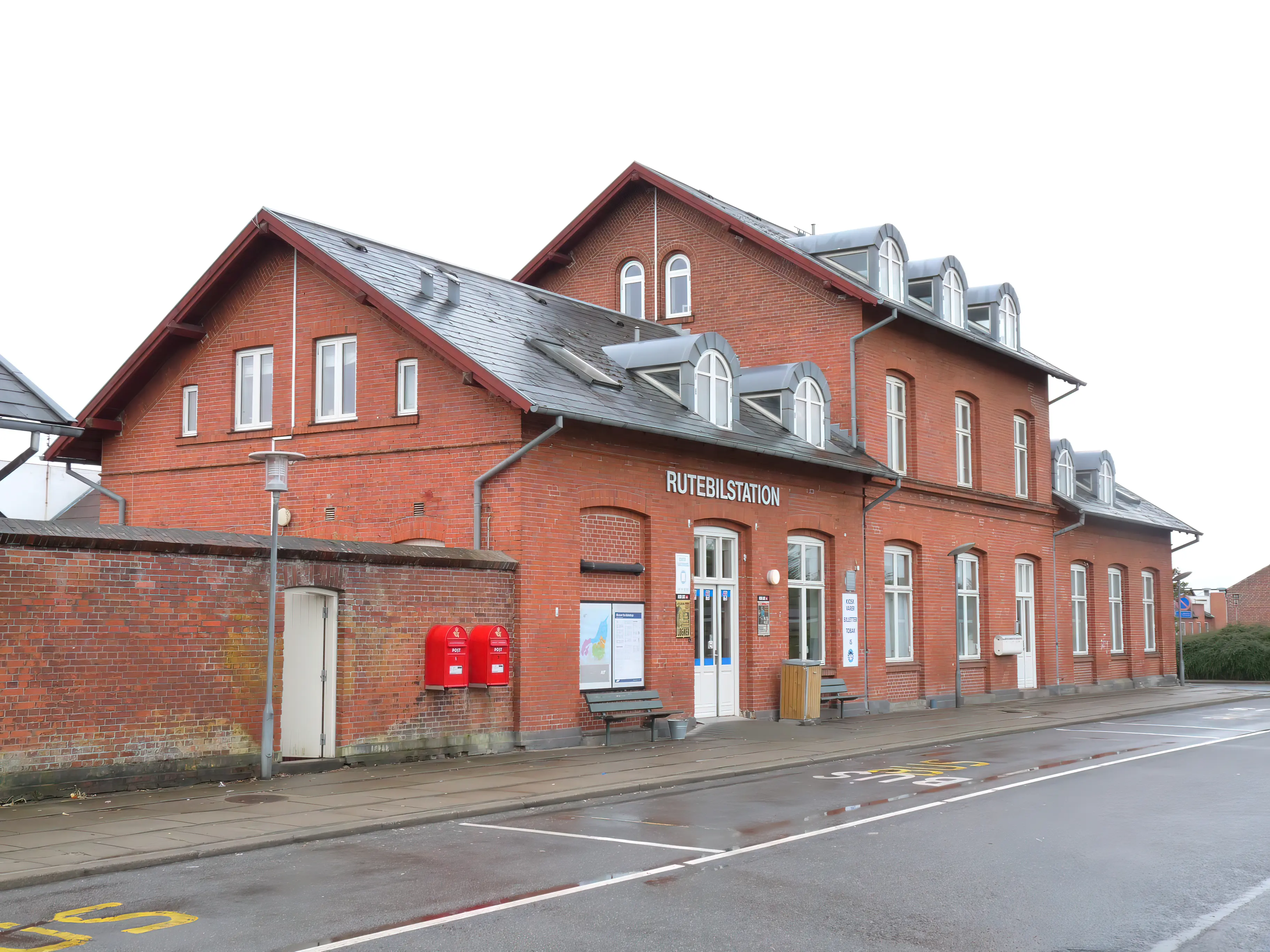 Billede af Ålestrup Station.