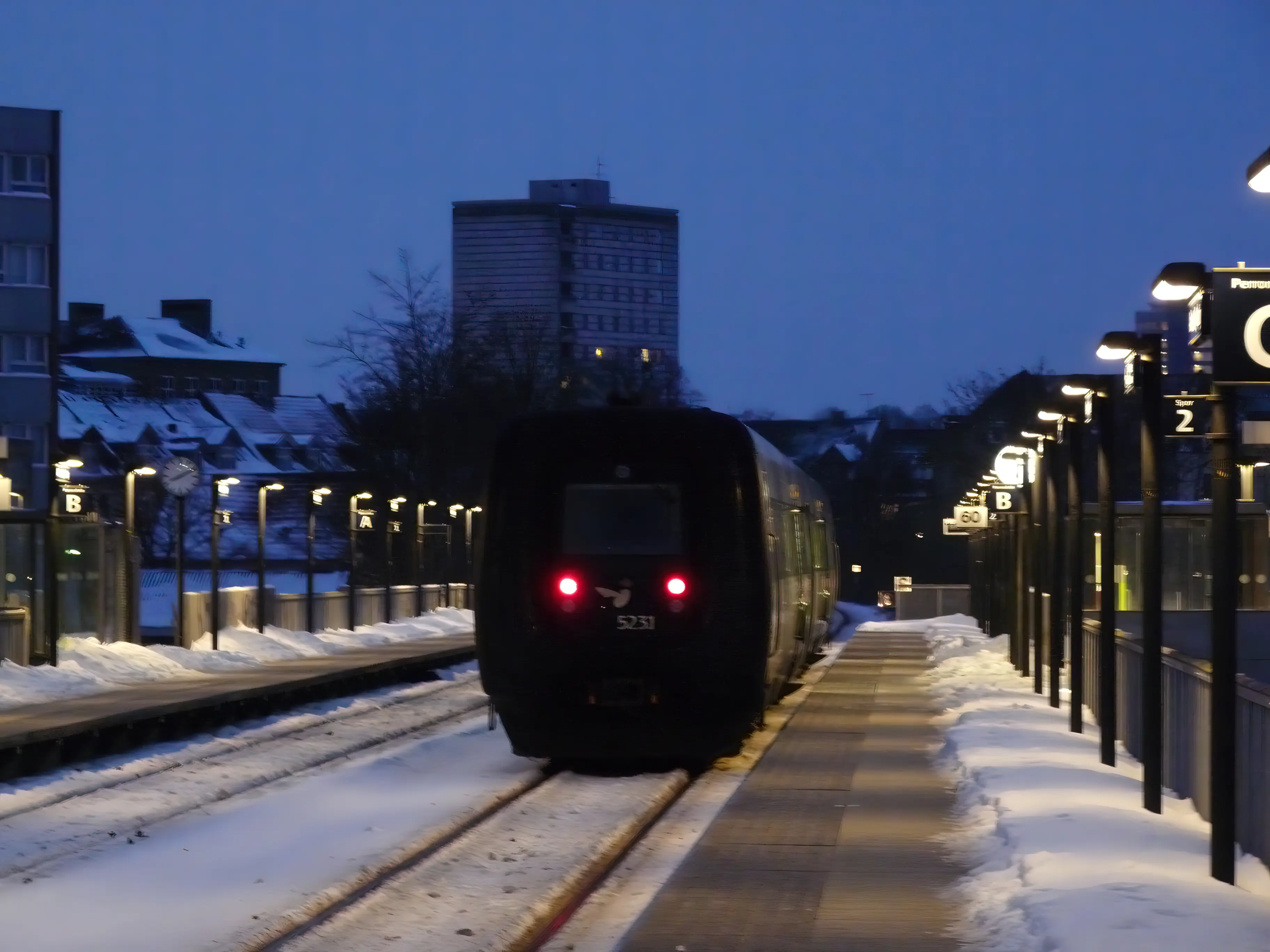 Billede af Aalborg Vestby Trinbræt.