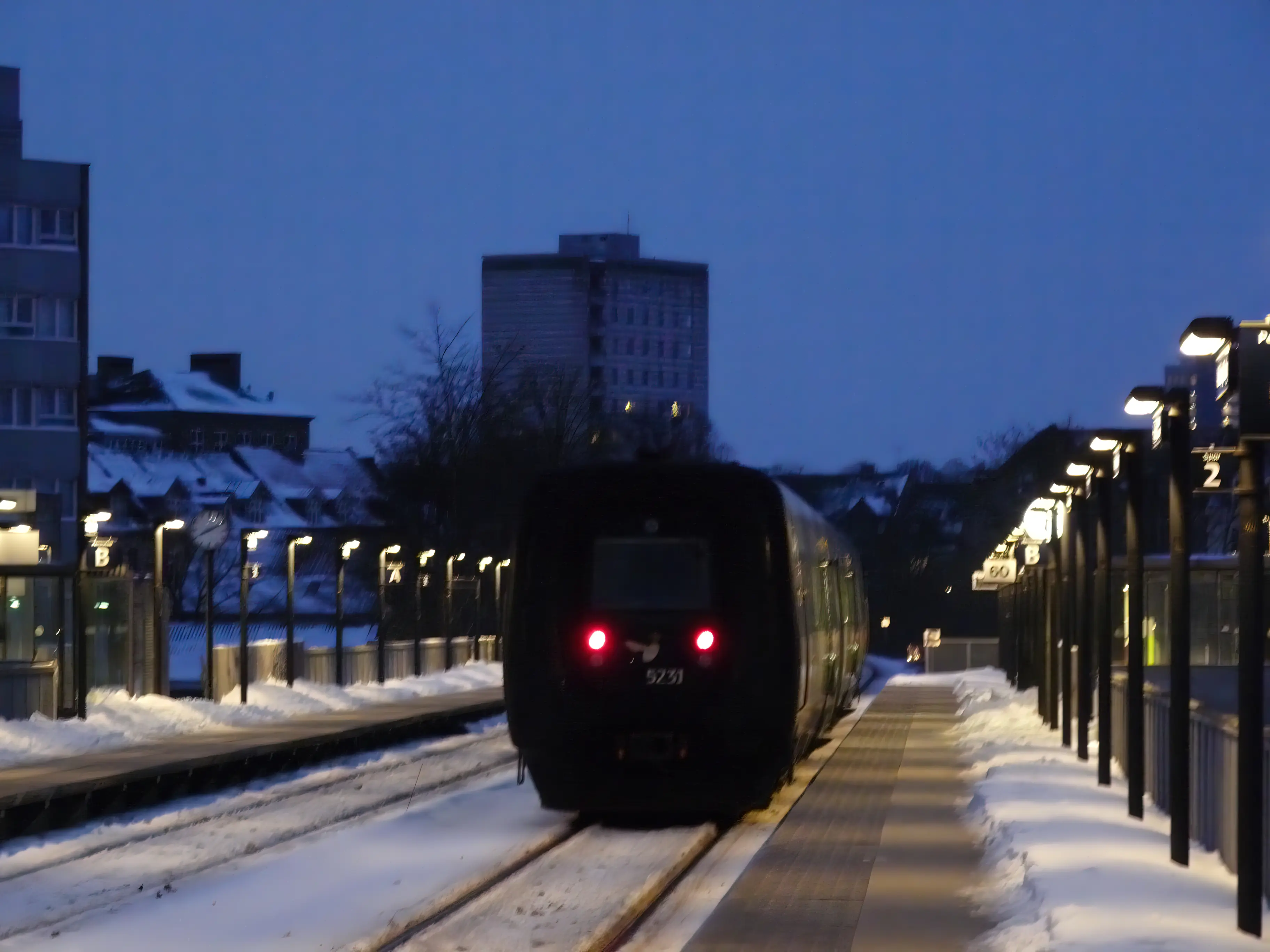 Billede af Aalborg Vestby Trinbræt. Billede af Aalborg Vestby Trinbræt.