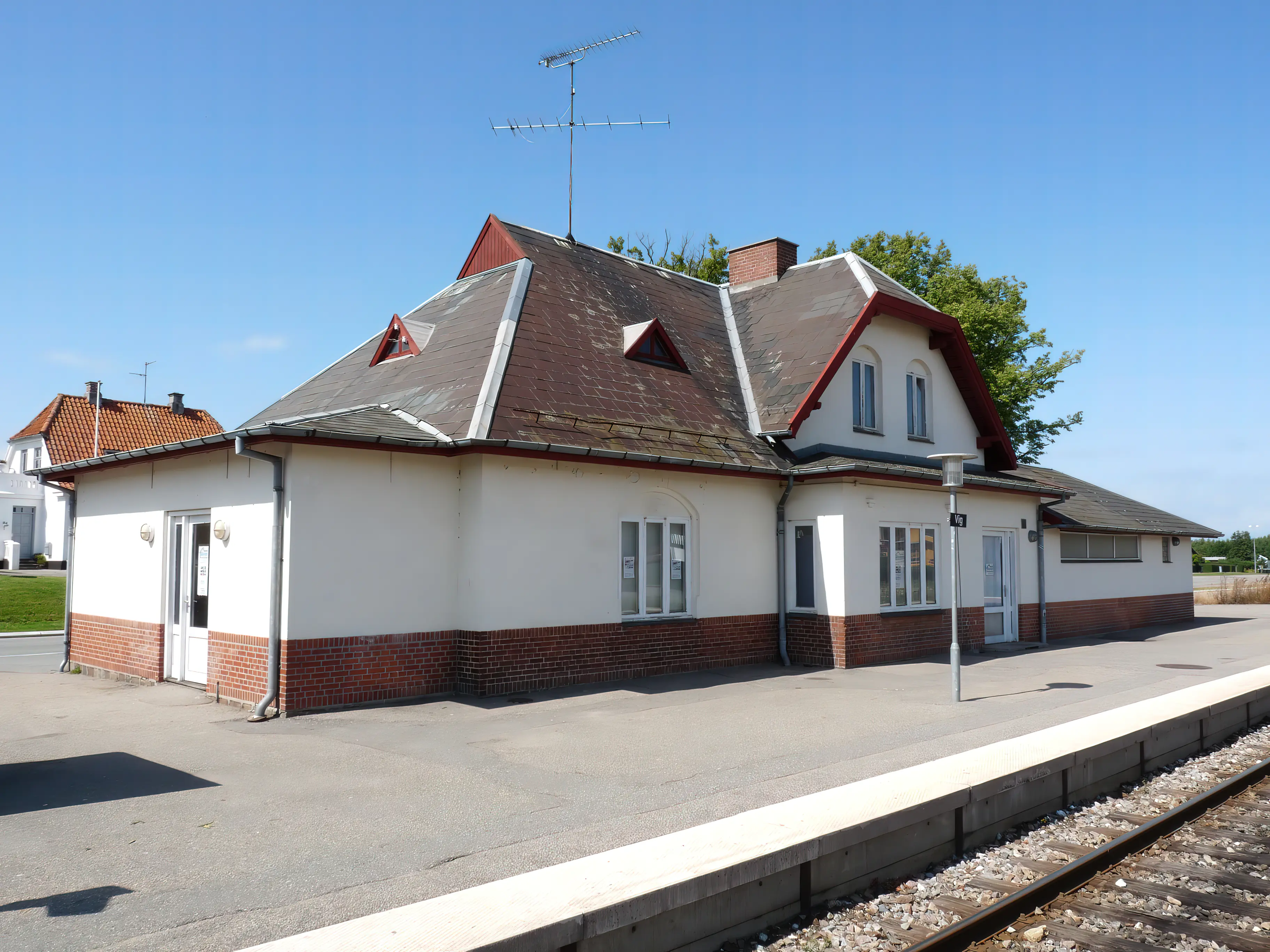 Billede af Vig Station.