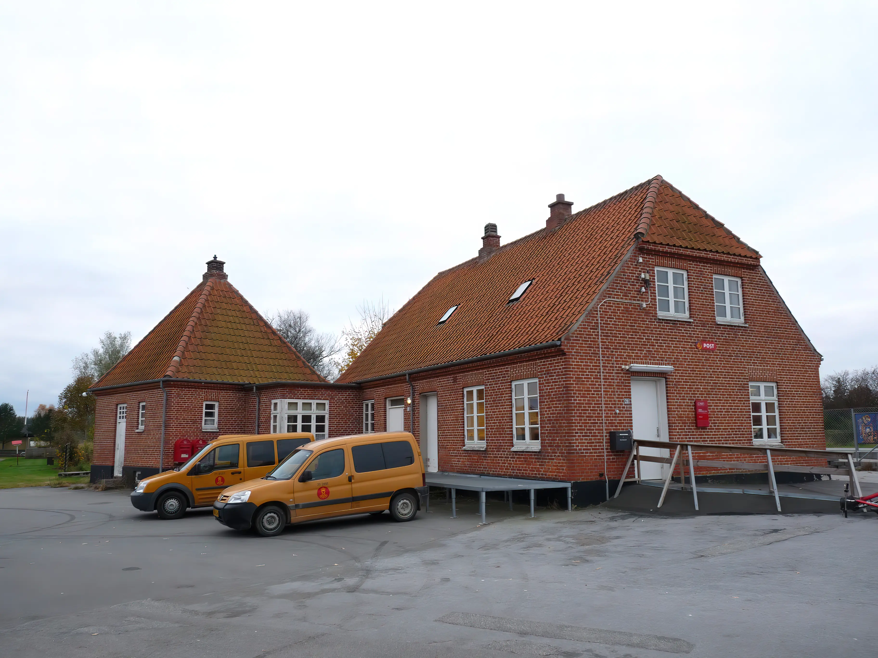 Billede af Ålbæk Station.