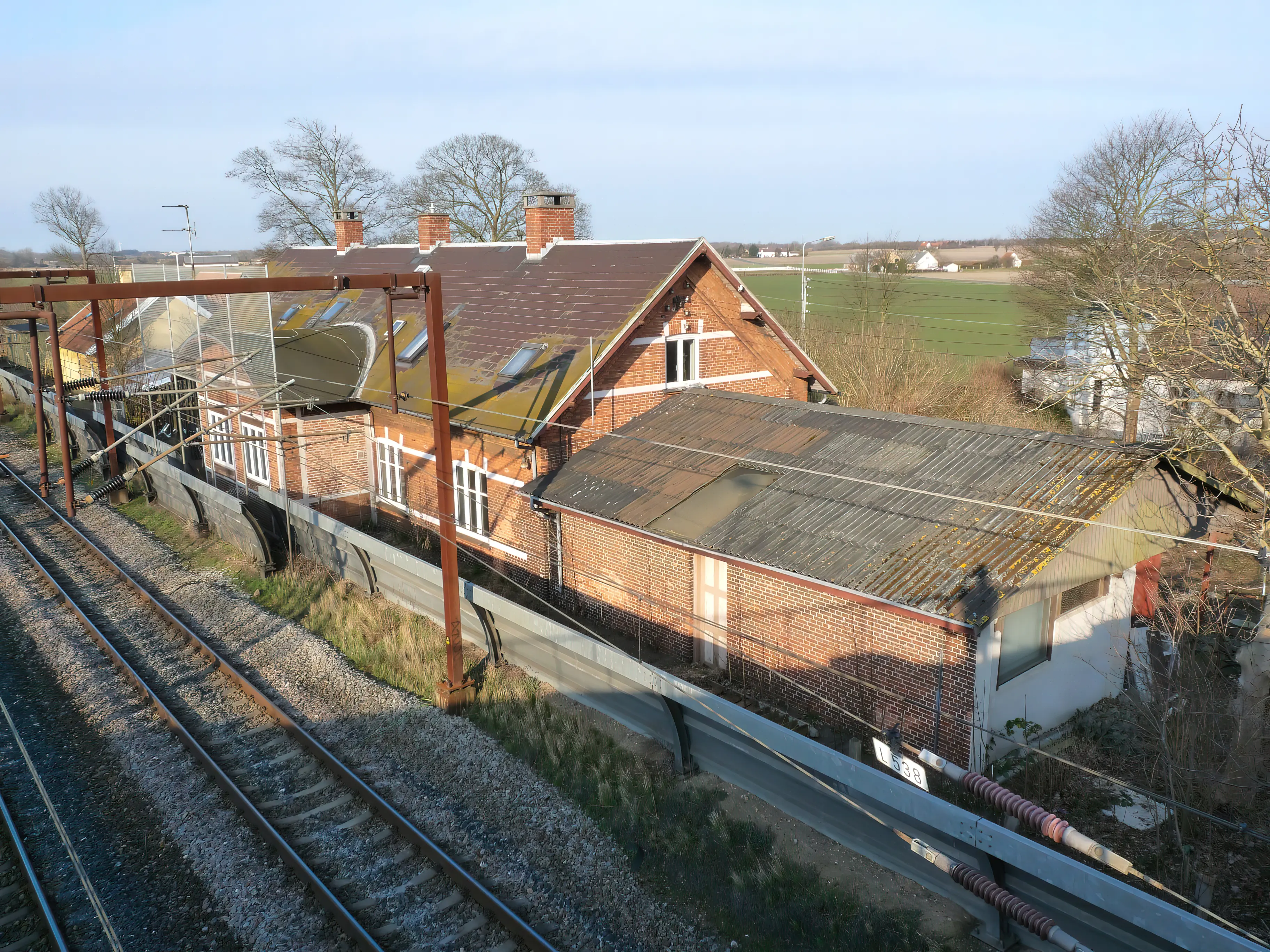 Billede af Forlev Station.